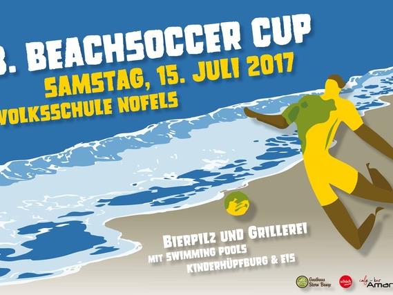 Melde dein Team zum Beachsoccer Cup an!