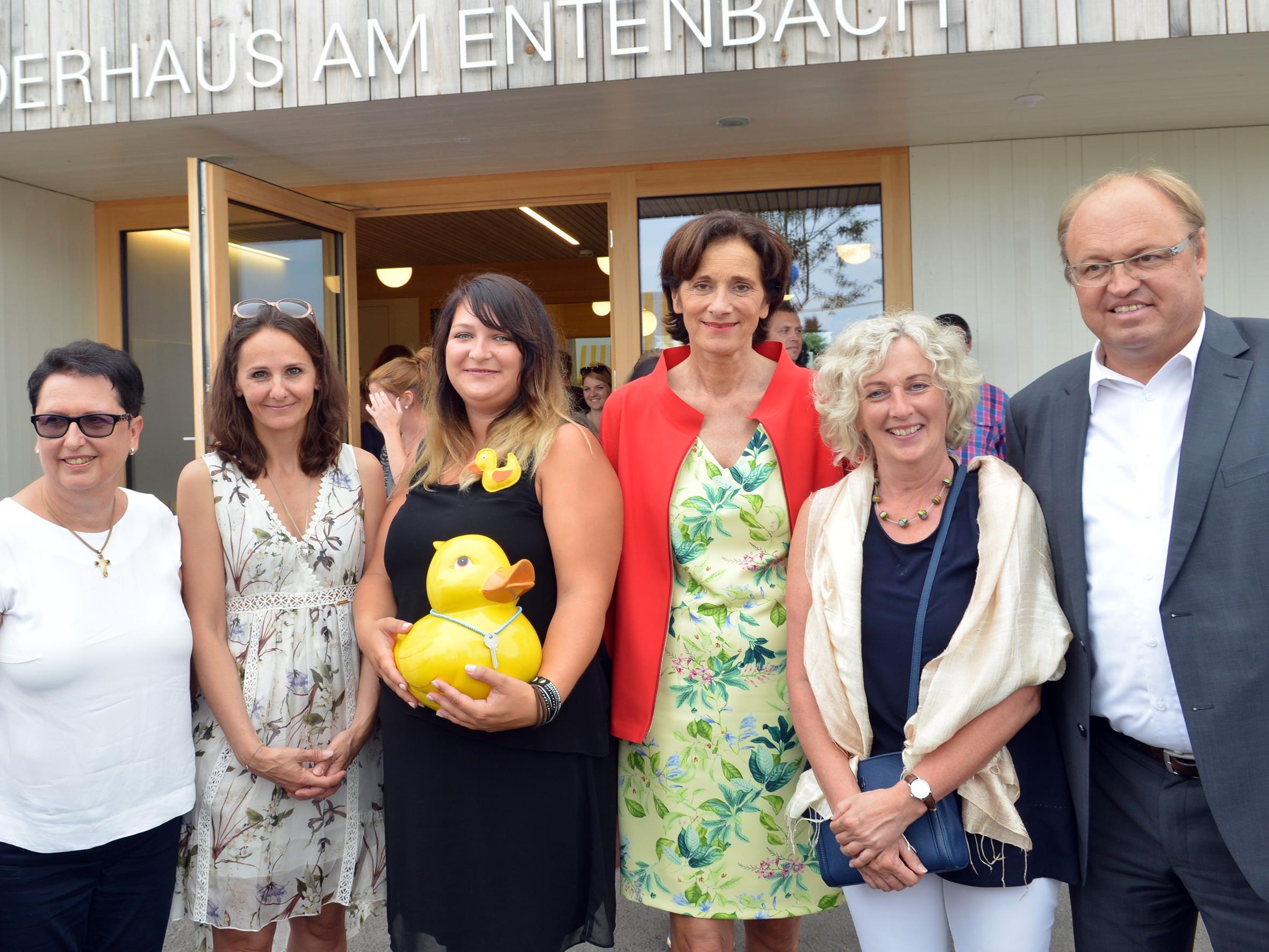 Mit dem Kinderhaus am Entenbach erhält Lauterach bereits die dritte Kinderbetreuungseinrichtung.