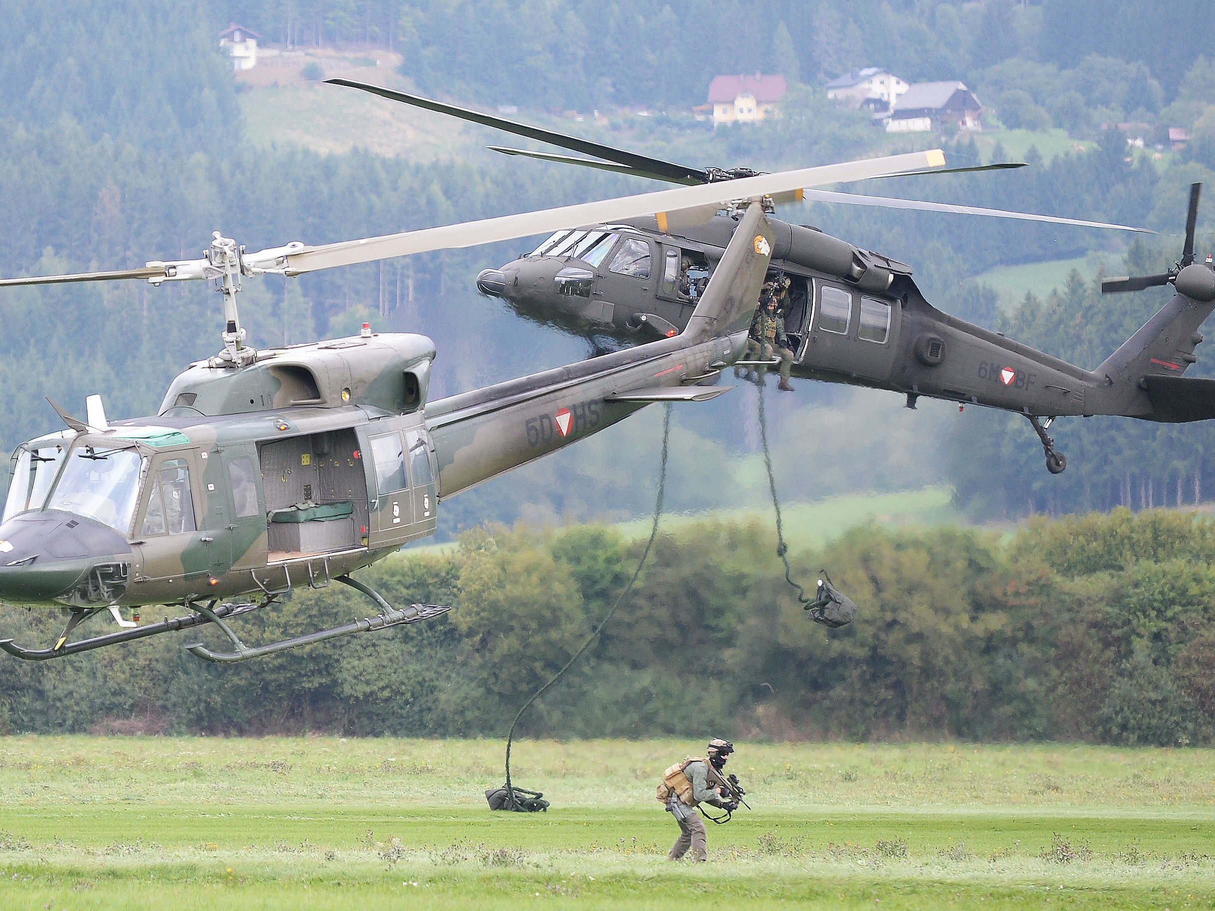 Das Bundesheer wird ab Montag bei einer großen Übung im Einsatz sein Das Bundesheer wird ab Montag bei einer großen Übung im Einsatz sein