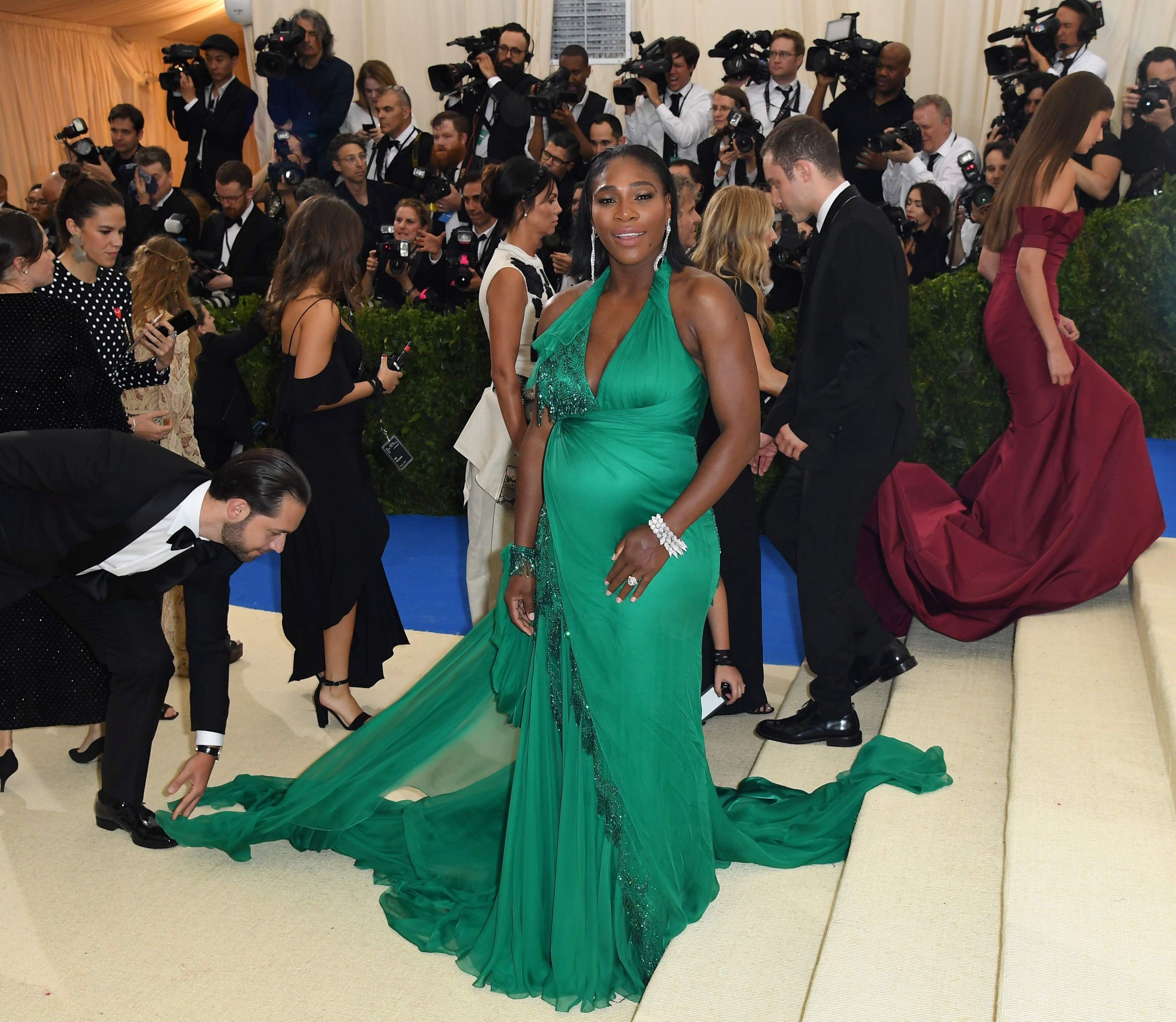 Serena Williams ließ sich für die "Vanity Fair" ablichten. Serena Williams ließ sich für die "Vanity Fair" ablichten.