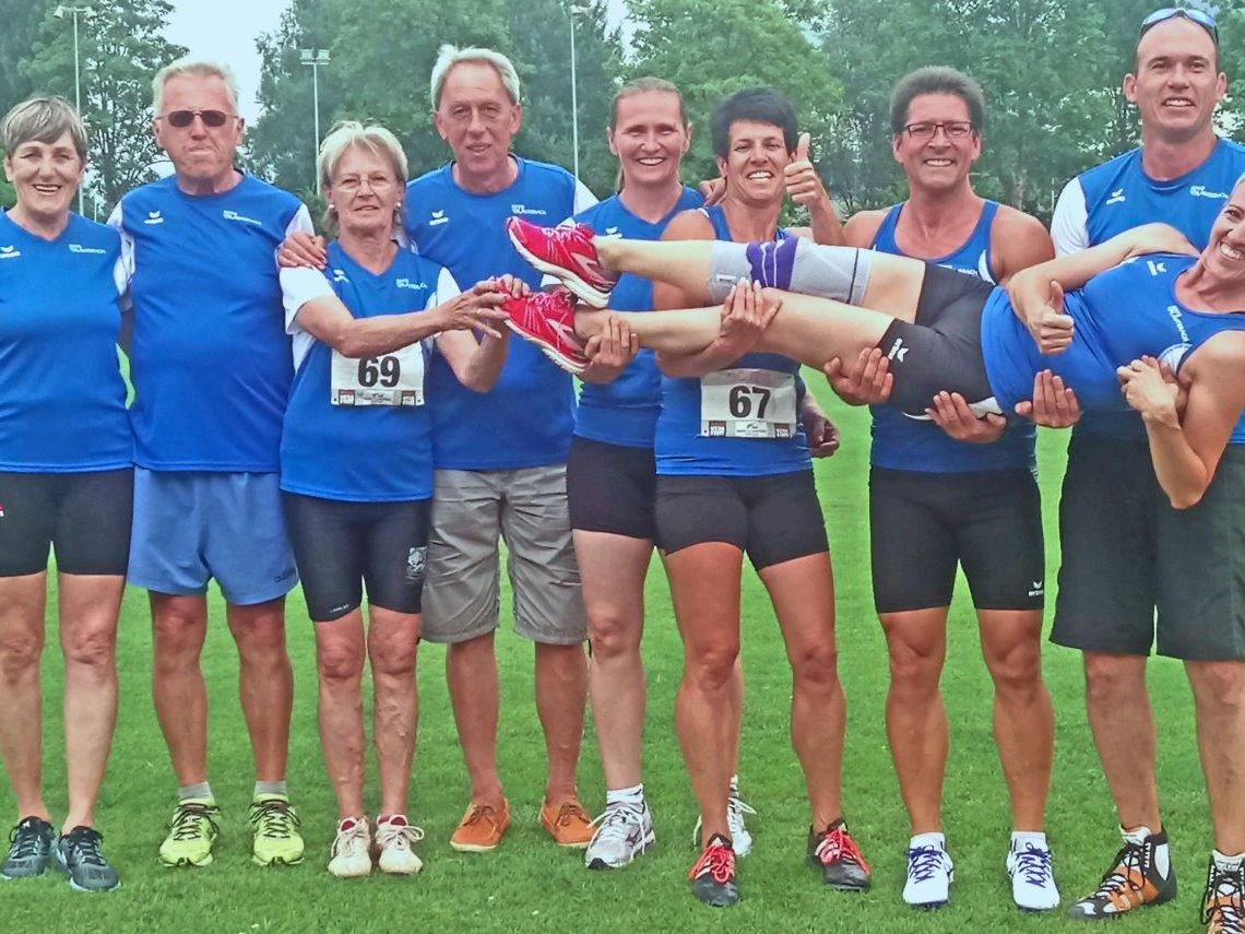 Lauterachs Turnerschafts alle Neune als erfolgreiches Team Lauterachs Turnerschafts alle Neune als erfolgreiches Team