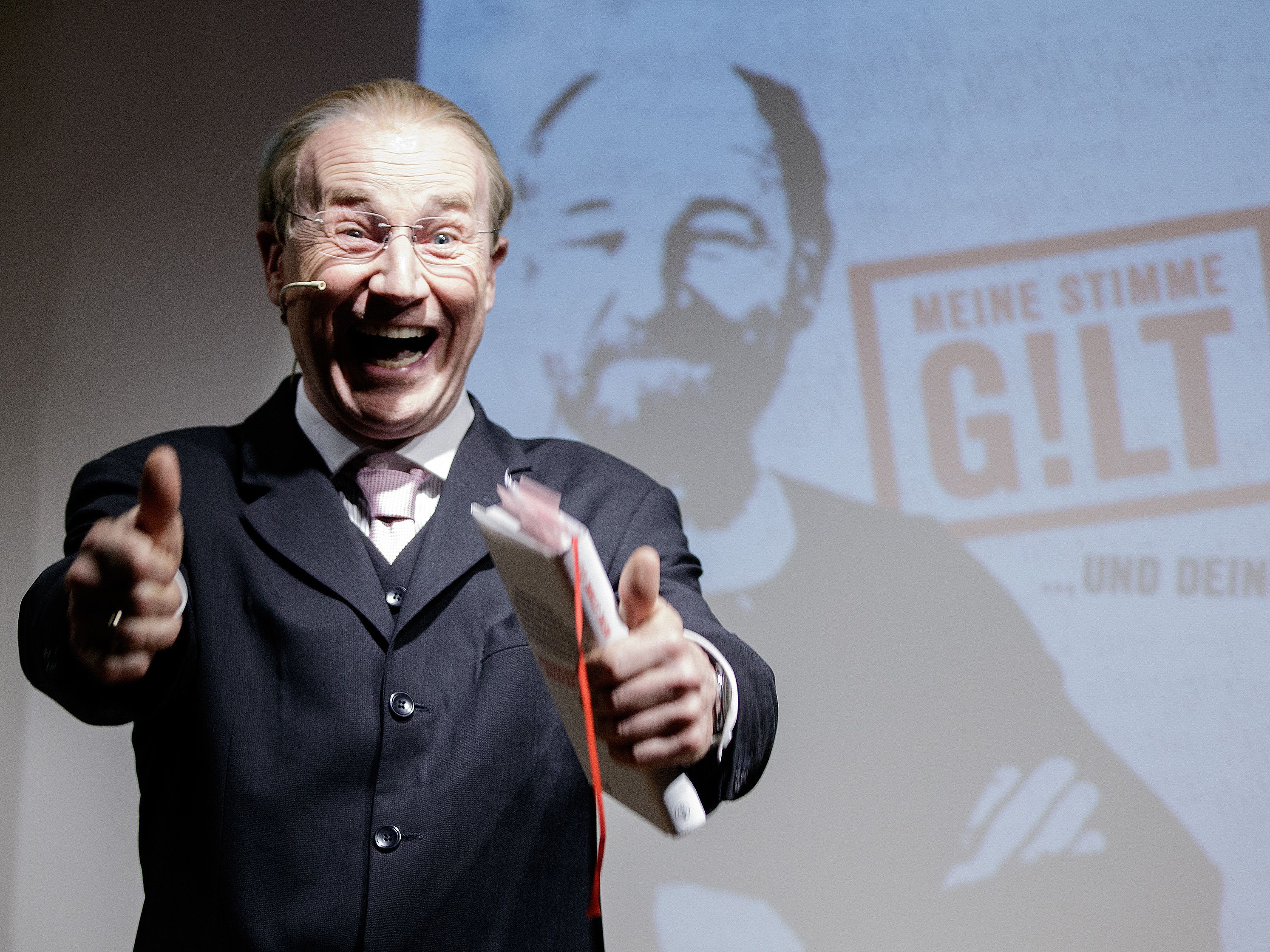 Roland Düringers Liste hat zahlreiche Interessierte angezogen Roland Düringers Liste hat zahlreiche Interessierte angezogen