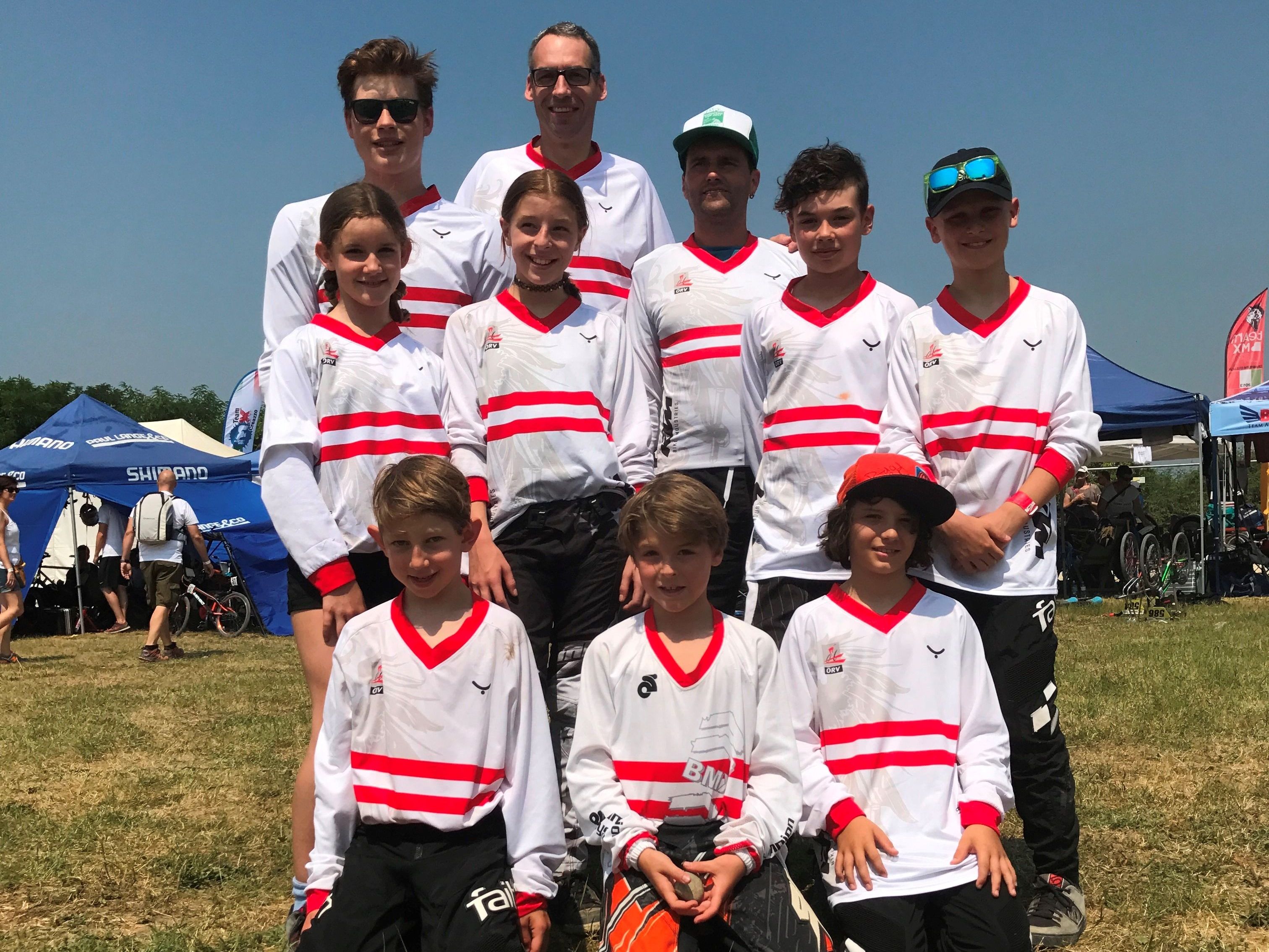 Erfolgreiches BMX-Team in Verona Erfolgreiches BMX-Team in Verona