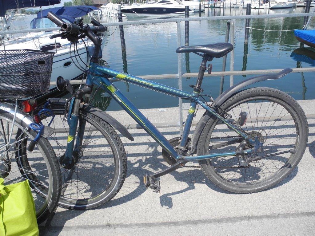 Wem gehört dieses am Mittwoch in Hard gestohlene Fahrrad?