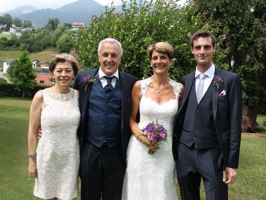 Hochzeit von Barbara und Klaus.