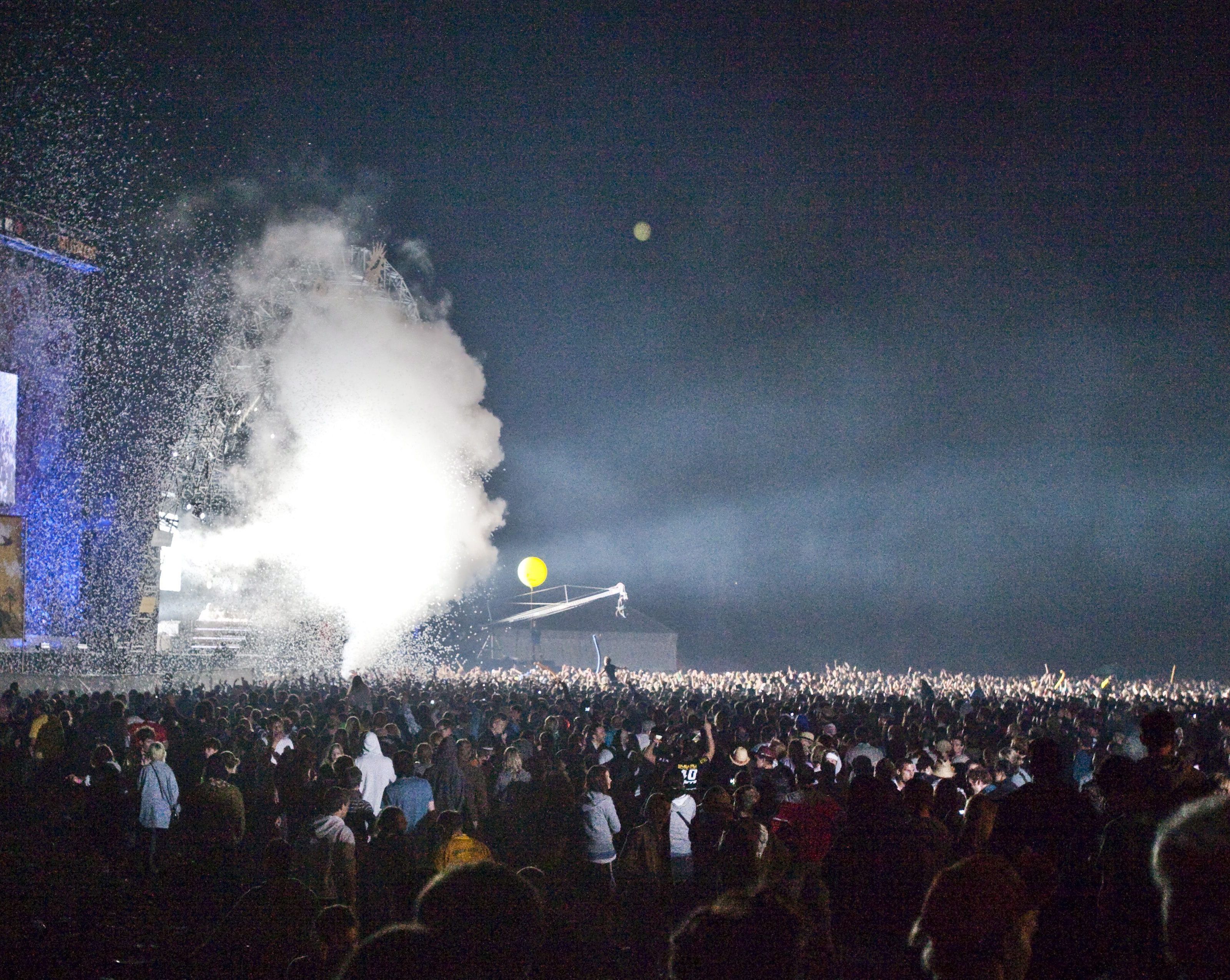 Tausende Fans beim St. Gallen Openair. Tausende Fans beim St. Gallen Openair.