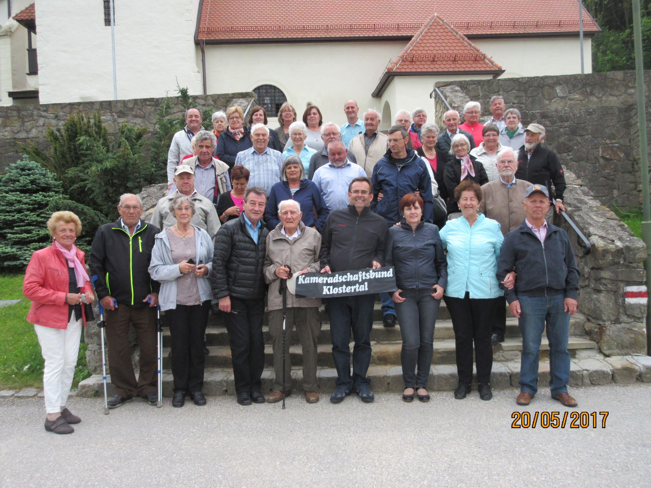Der Kameradschaftsbund Klostertal erkundete vier Tage lang Niederösterreich