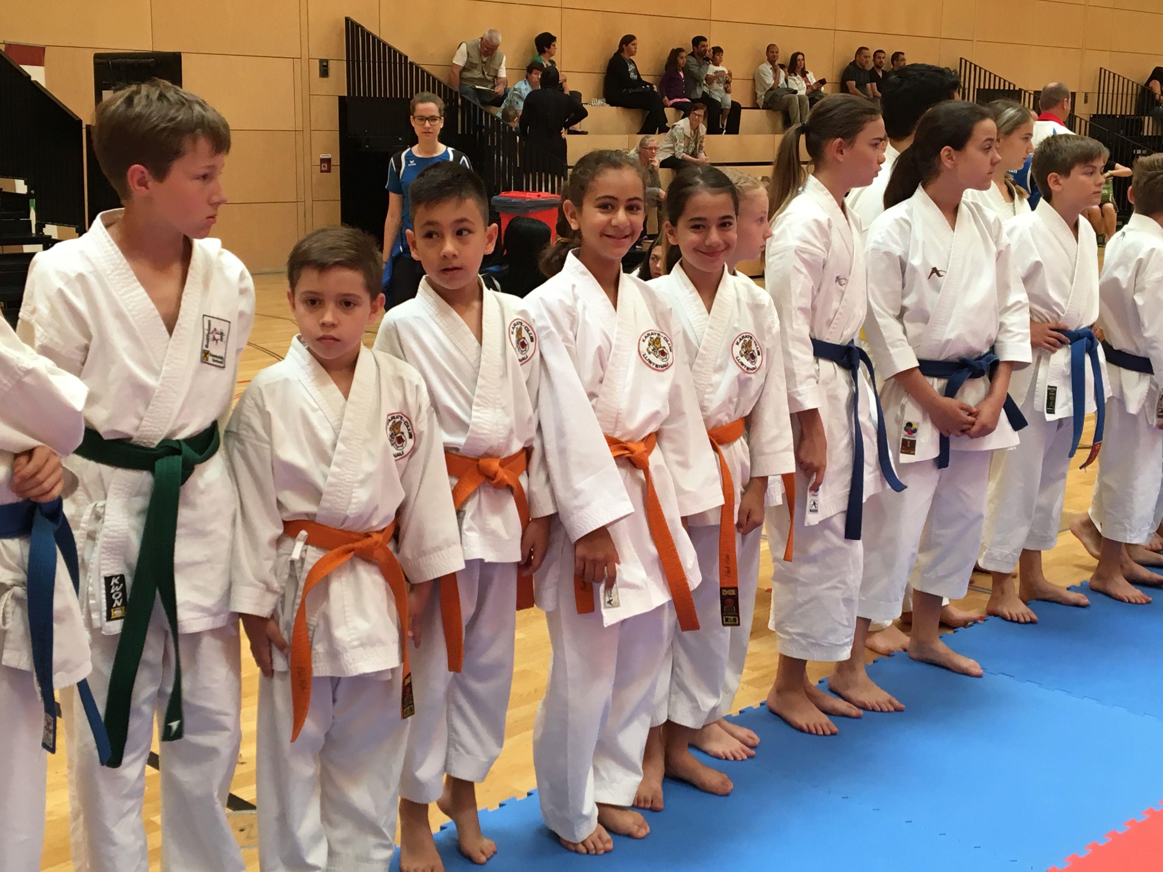 Lustenauer Karatekas beim zweiten internationalen Dornbirner Cup