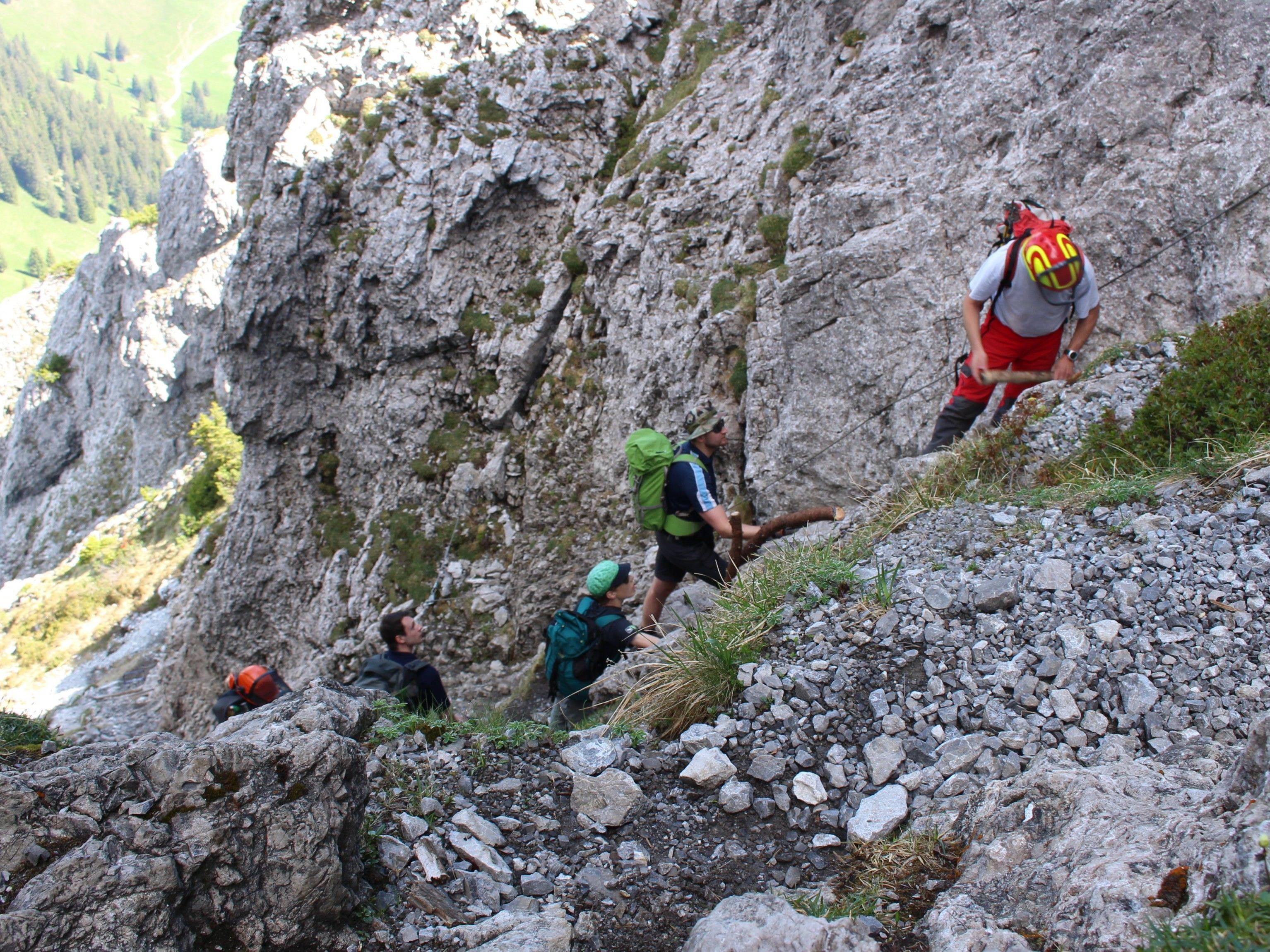 Drei-Schwestern-Steig dank Alpenverein für die Sommersaison gerüstet.
