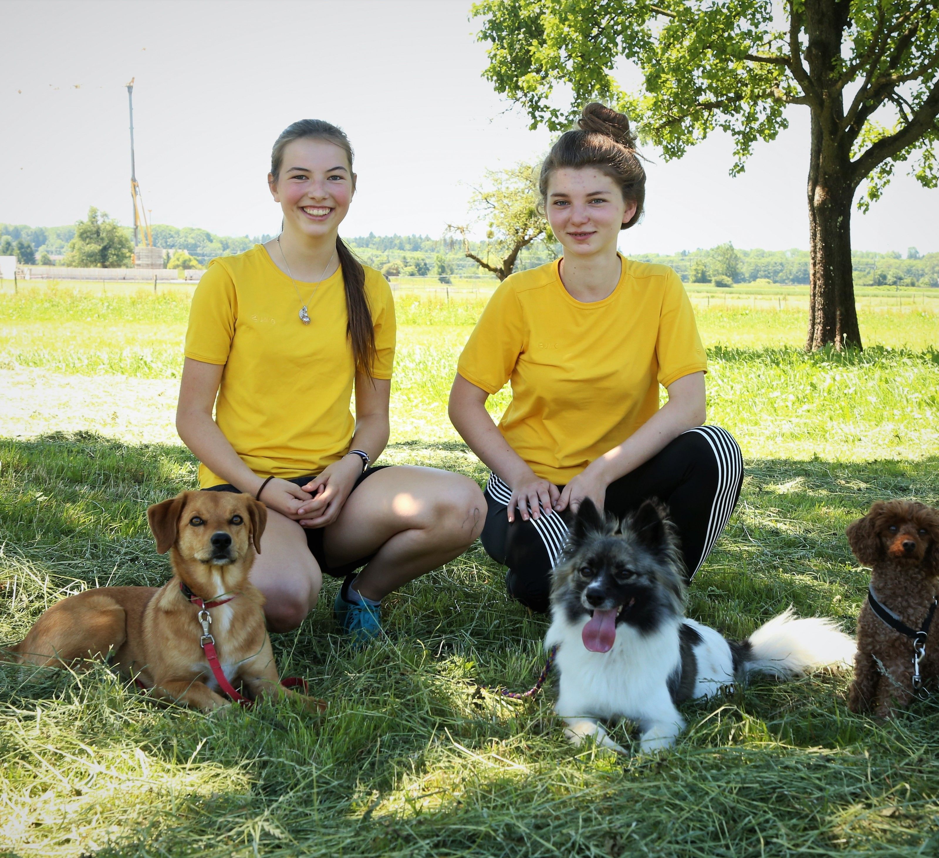 Staatsmeisterin Monalisa Klien (l.) mit Viktoria Ganahl. Staatsmeisterin Monalisa Klien (l.) mit Viktoria Ganahl.