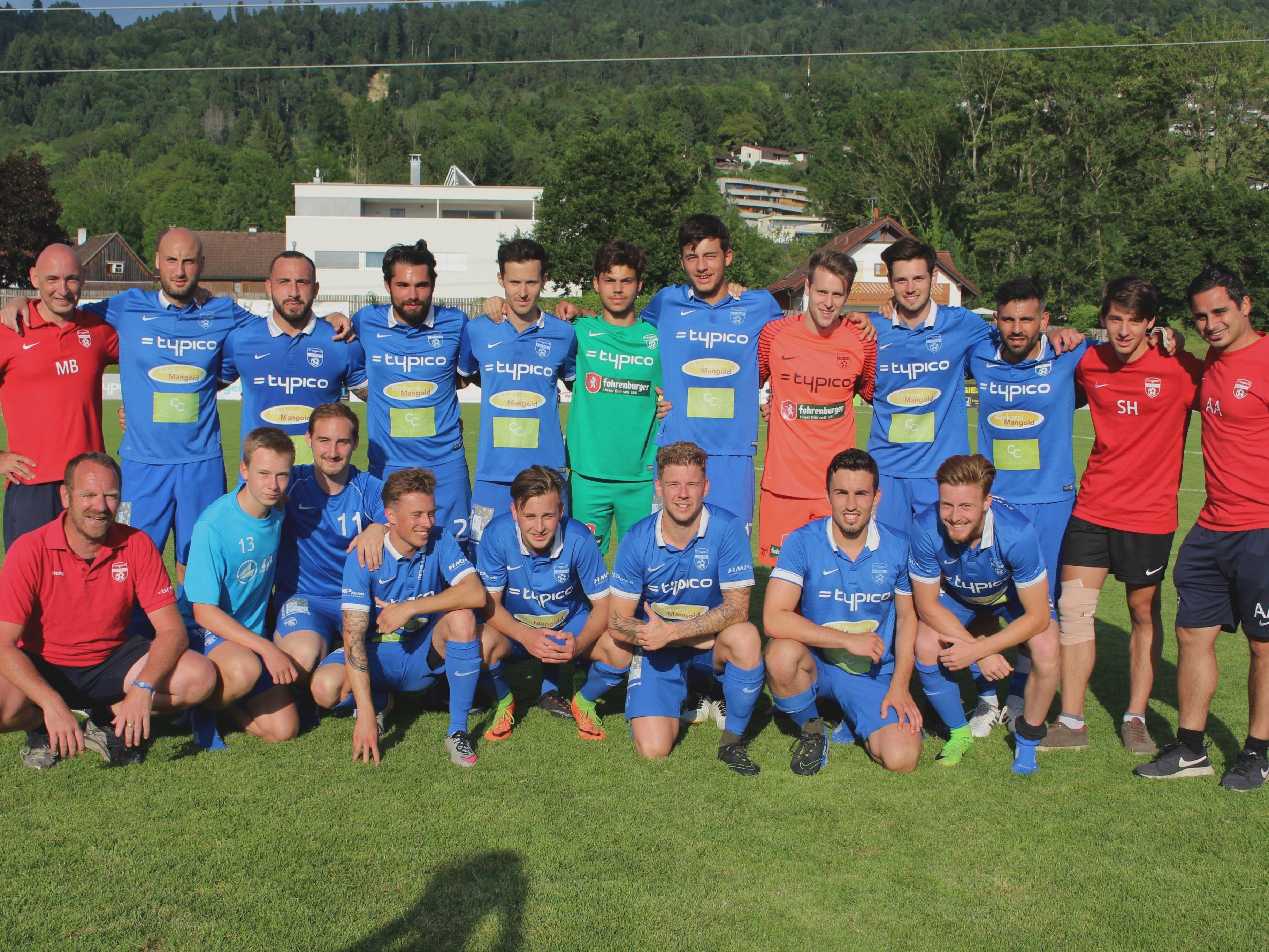 Die Kampfmannschaft des SV Typico Lochau beendete die Vorarlberger Meisterschaft 2016/17 auf dem ausgezeichneten 4. Tabellenplatz in der Landesliga.