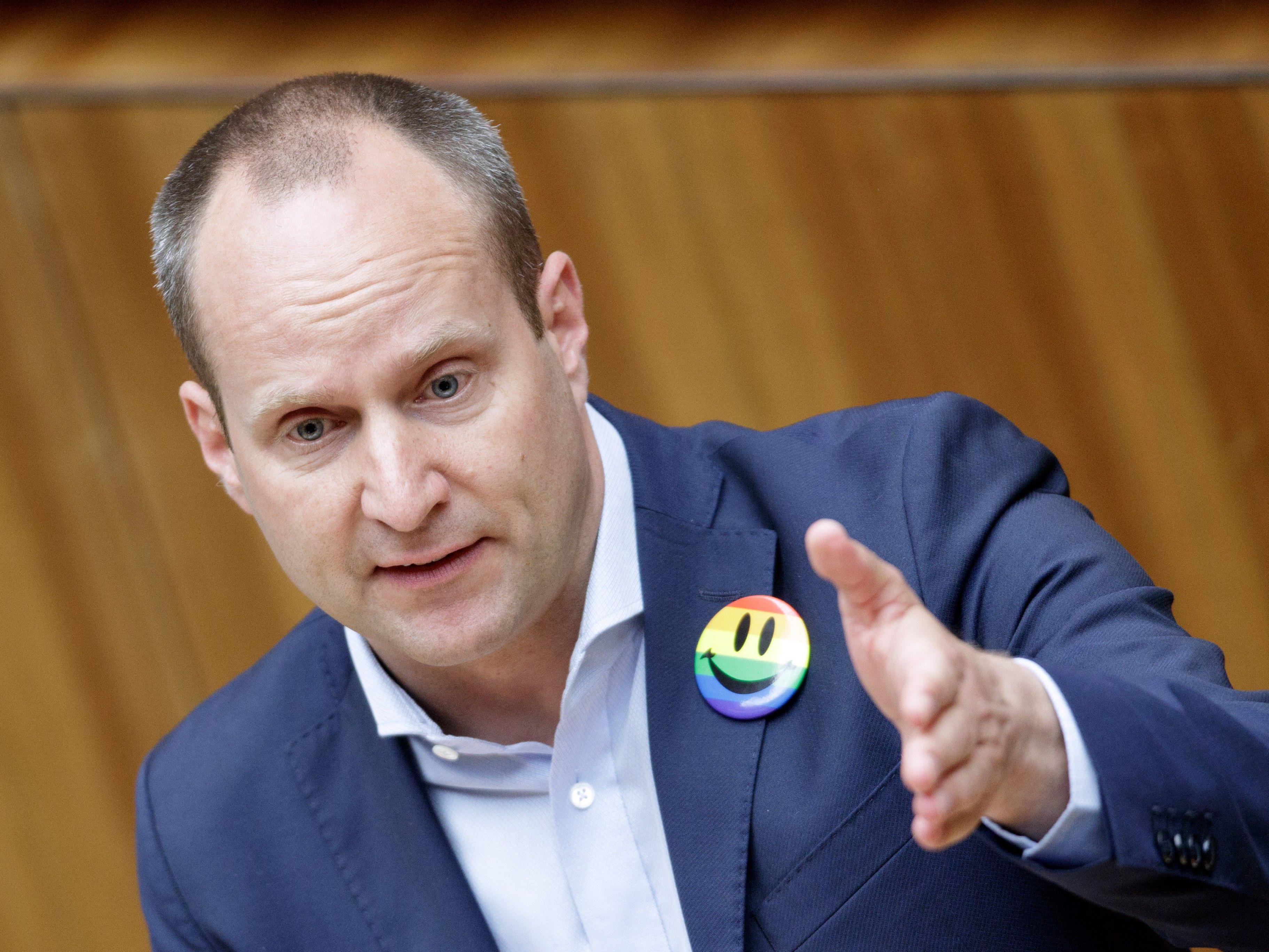 Neos-Chef Matthias Strolz will mit seiner Partei erneut in den Nationalrat.