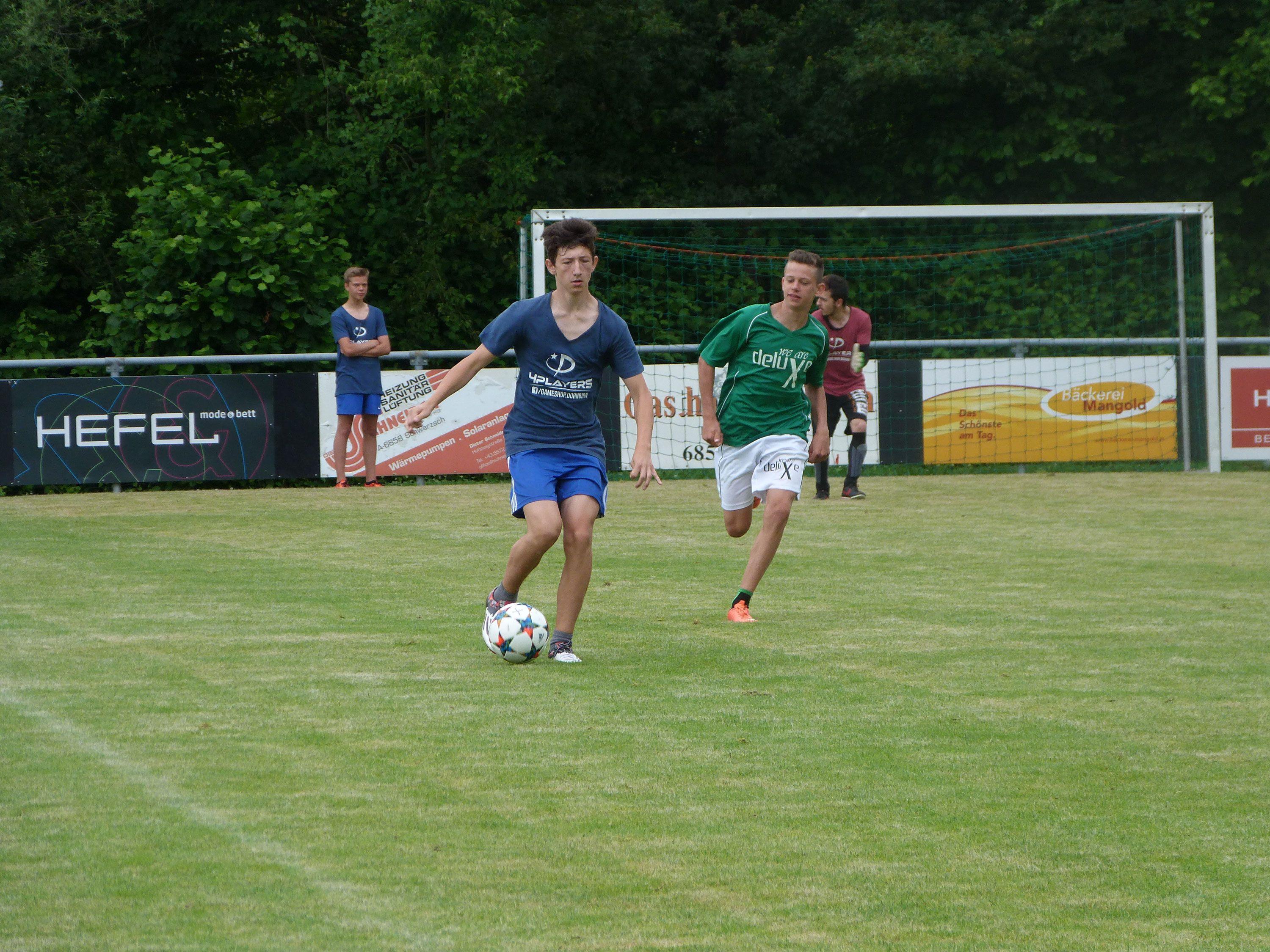 Am 8. Juli findet in Schwarzach das 8. "Hofsteig Fußballturnier" statt.