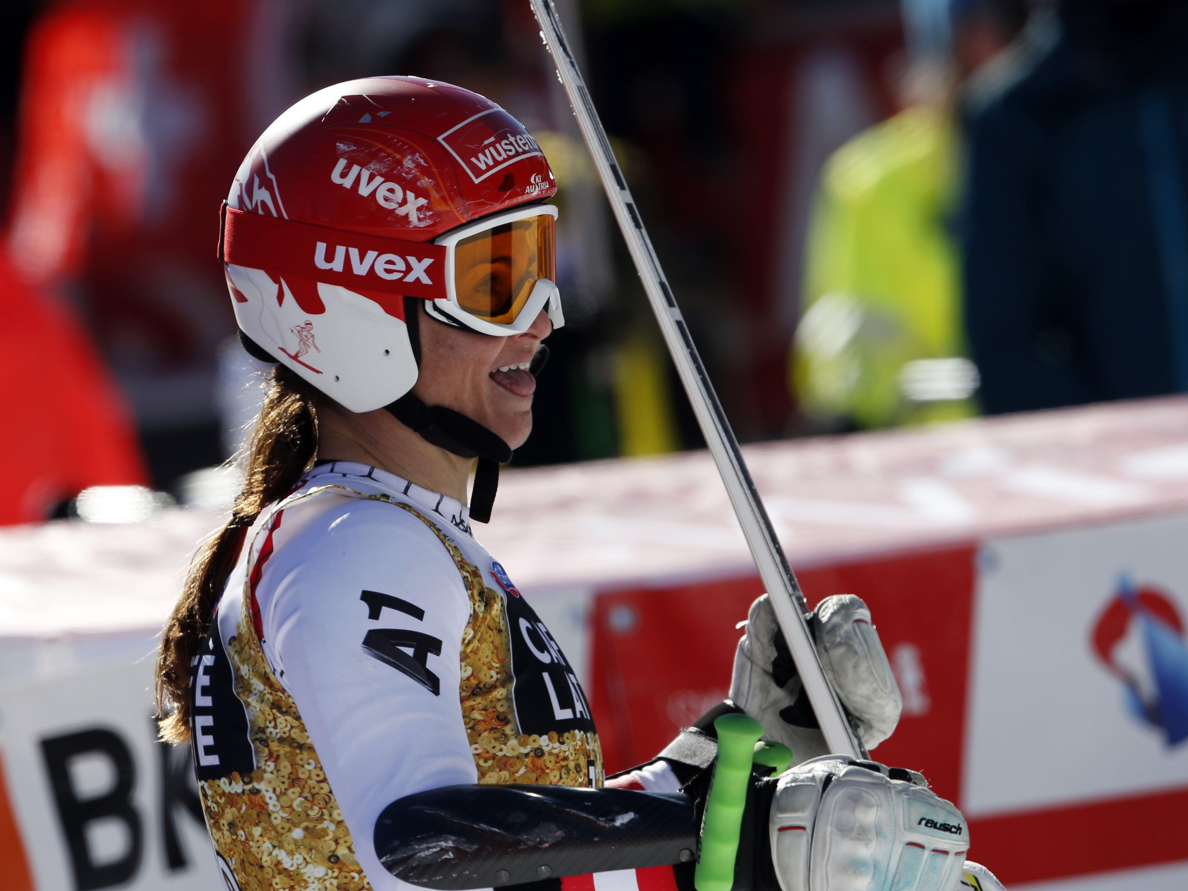 Elisabeth Görgl gab ihren Rücktritt vom Skirennsport bekannt.