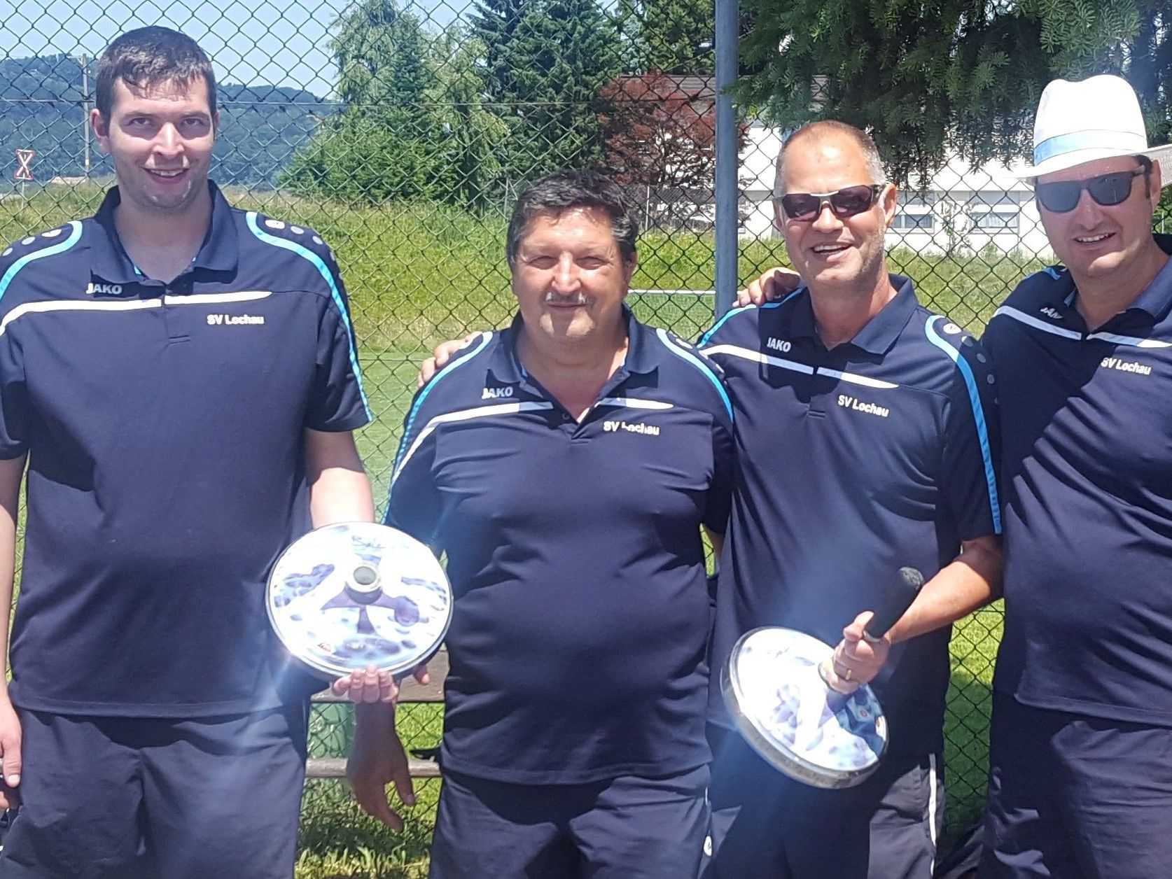 Christoph, Patrik, Reinhard und Stefan bildeten das Lochauer Team. Christoph, Patrik, Reinhard und Stefan bildeten das Lochauer Team.
