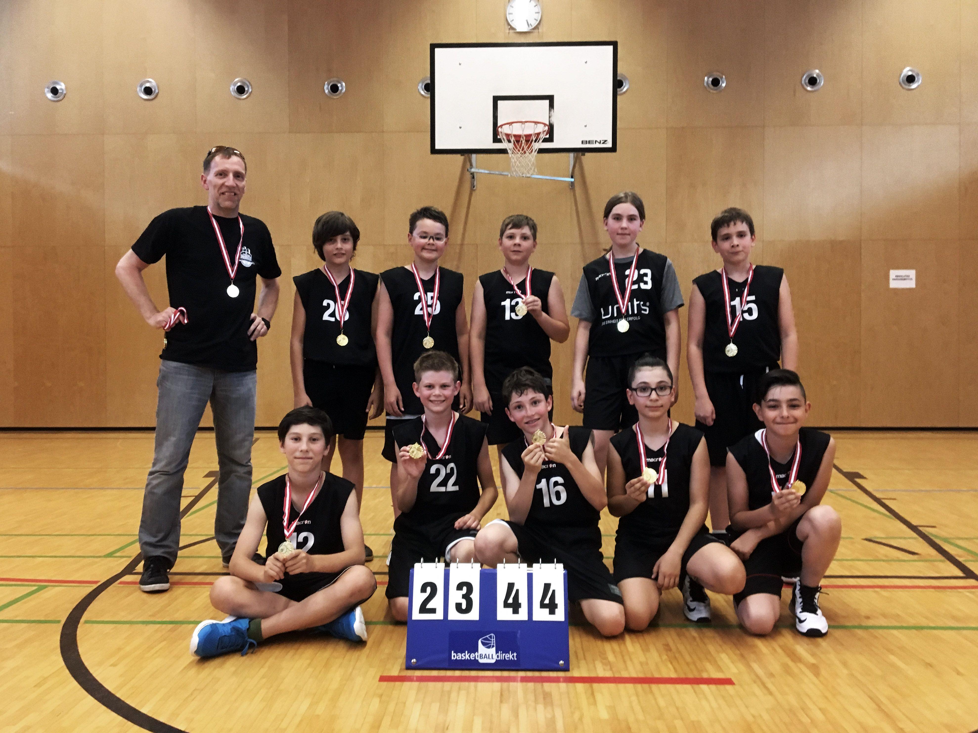 Eisenstein Baskets Feldkirch: Vorarlberger U12-Meister 2017