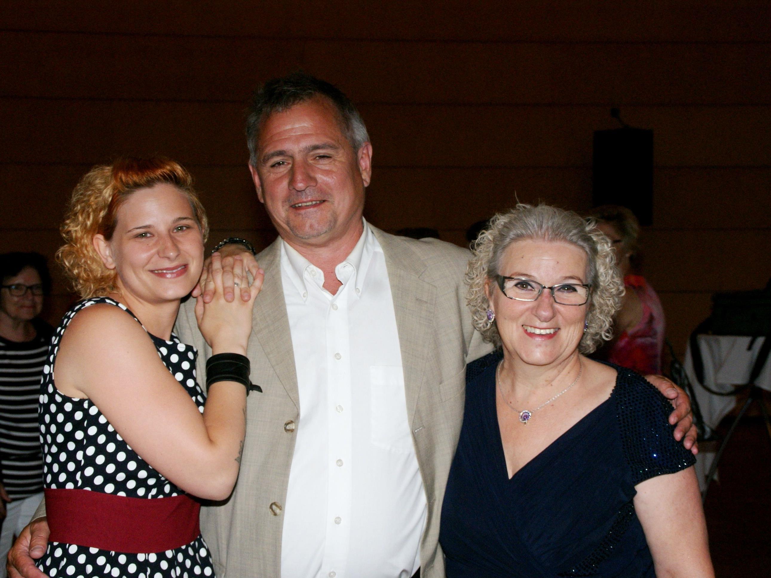Vera Prantl-Stock, Andreas Kiraly und Aletha Prantl luden zum Konzertabend.