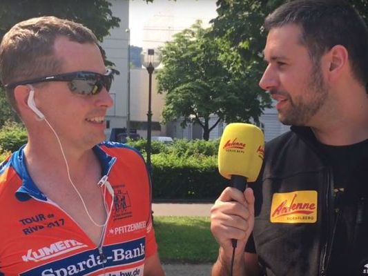 Die "Tour der Hoffnung" macht heute Station in Bregenz und sammelt Geld für "Geben für Leben". Die "Tour der Hoffnung" macht heute Station in Bregenz und sammelt Geld für "Geben für Leben".