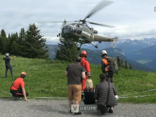 Seilbahn war ausgefallen - Keine Notsituation Seilbahn war ausgefallen - Keine Notsituation