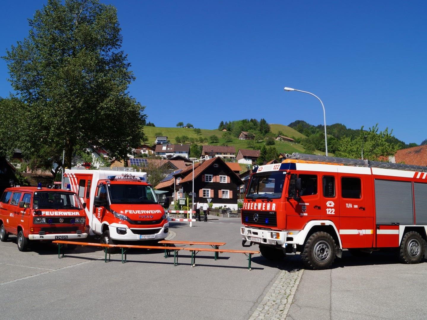 Die Vorbereitungen für das dreitägige Feuerwehrfest am 7. bis 9. Juli laufen in Fraxern auf Hochtouren.