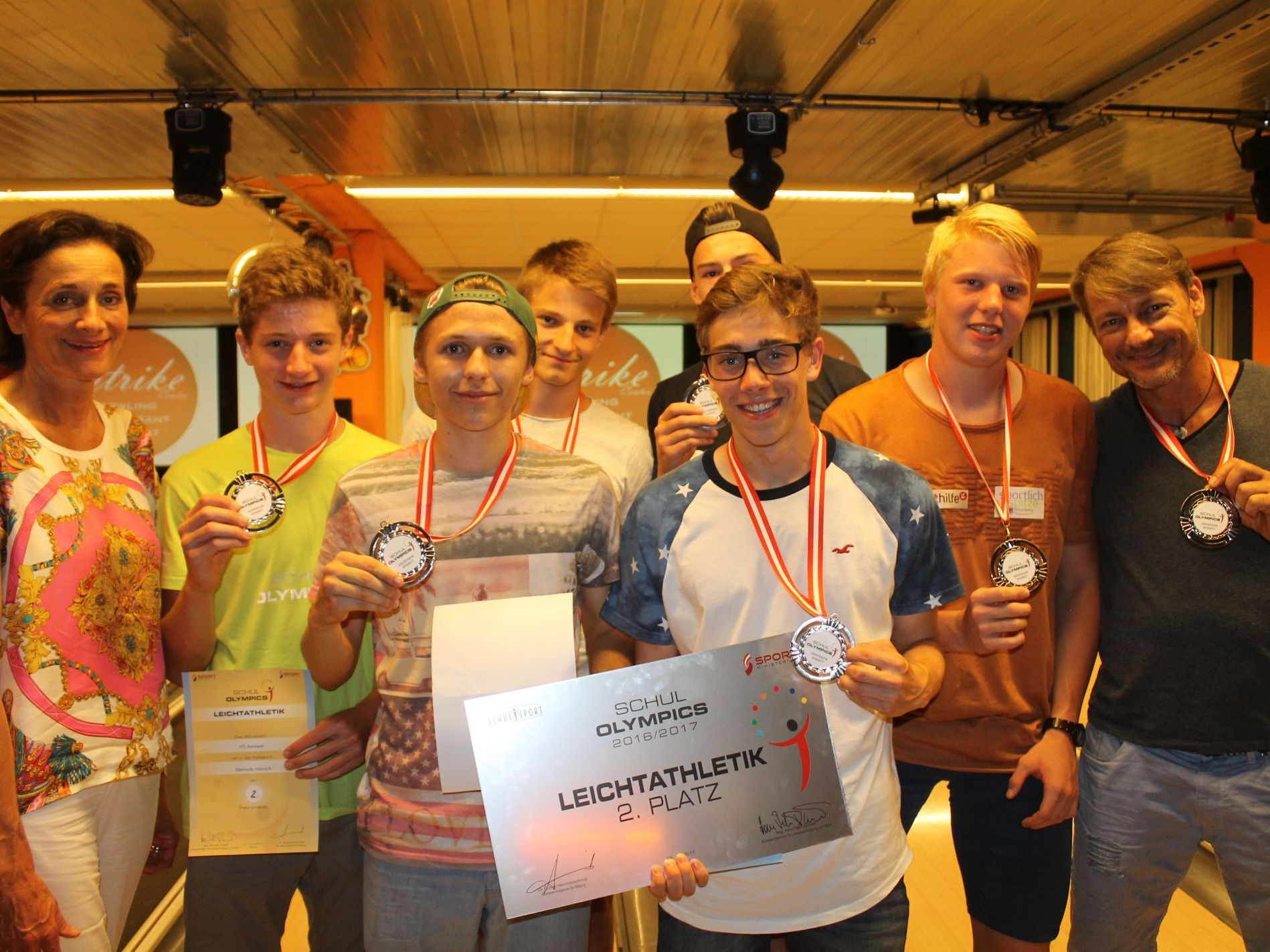 HTL Rankweil wurde Zweiter der Schul Olympics in der Leichtathletik HTL Rankweil wurde Zweiter der Schul Olympics in der Leichtathletik