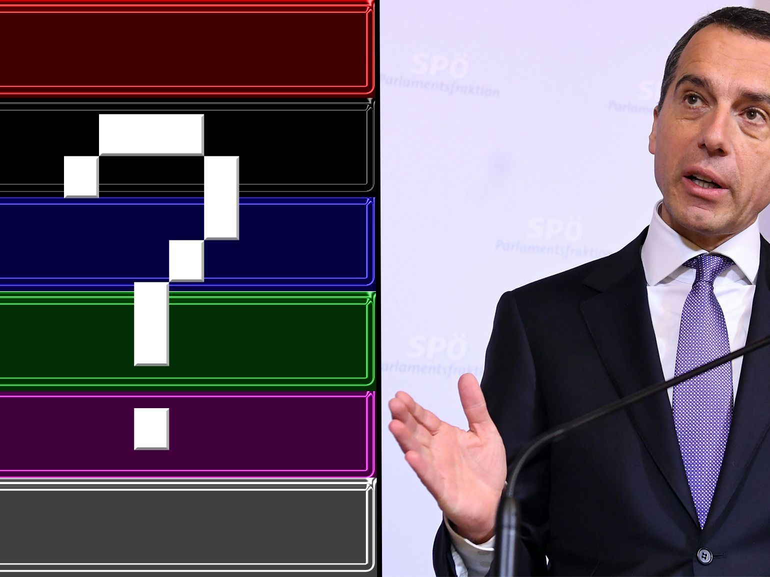 Diese Woche wurde es bunt getrieben. Diese Woche wurde es bunt getrieben.