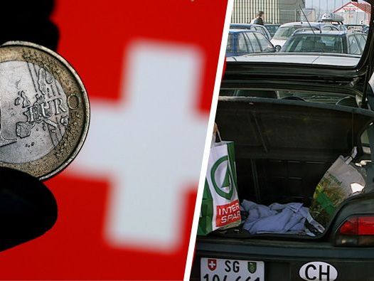 In der Schweiz wird das Thema Einkaufstourismus diskutiert. In der Schweiz wird das Thema Einkaufstourismus diskutiert.