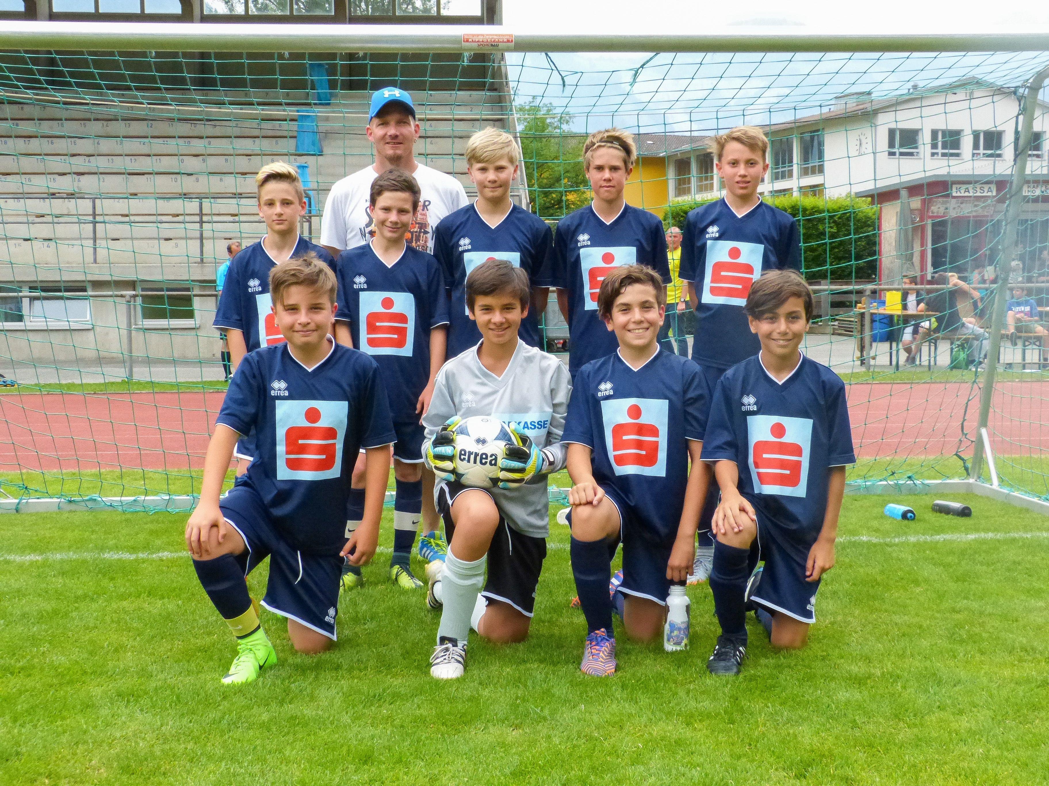 Das erfolgreiche Futsal Team der VMS Altach