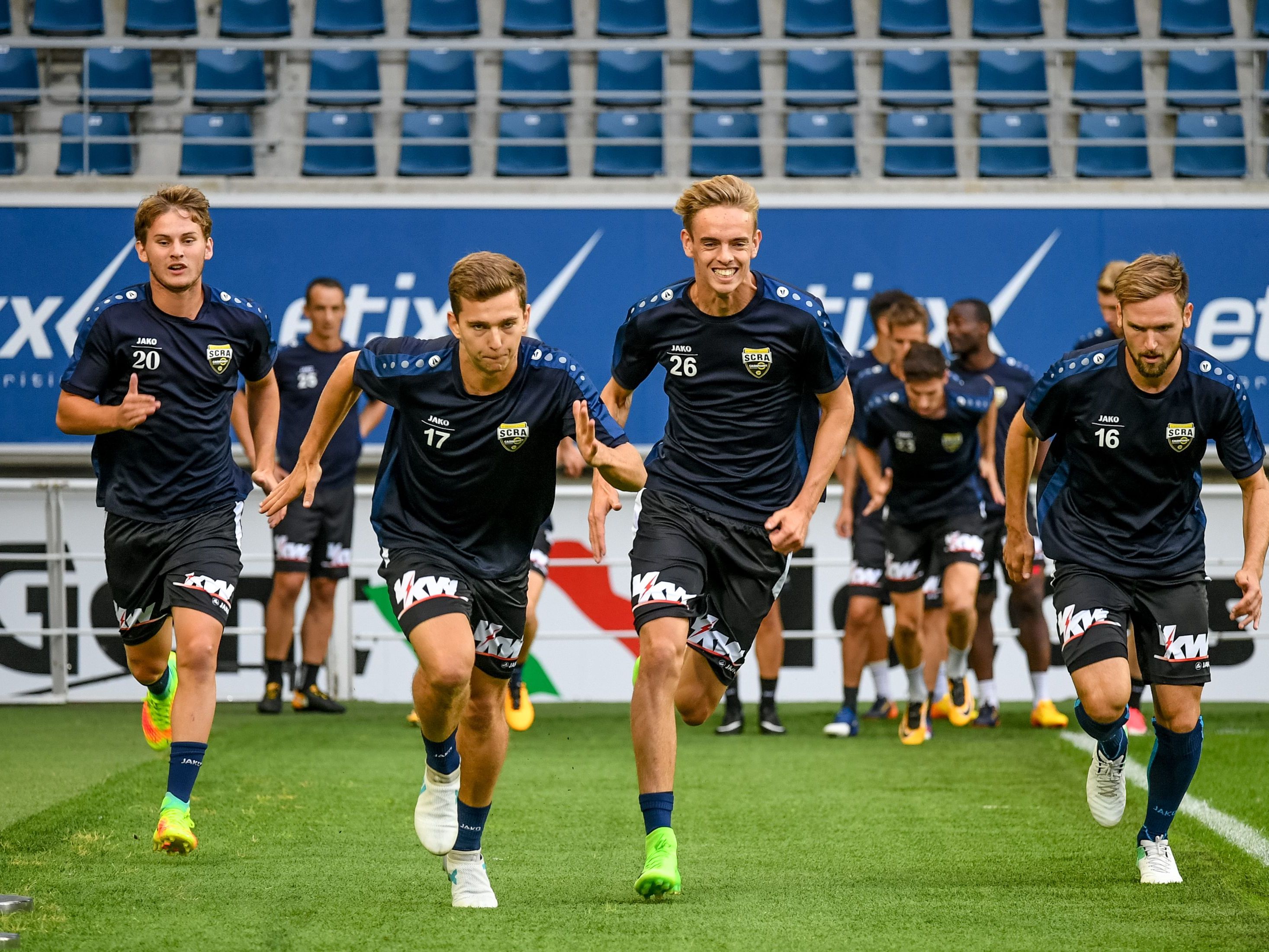 SCR Altach Trainer Schmidt sieht "Punkte, die für uns sprechen". SCR Altach Trainer Schmidt sieht "Punkte, die für uns sprechen".