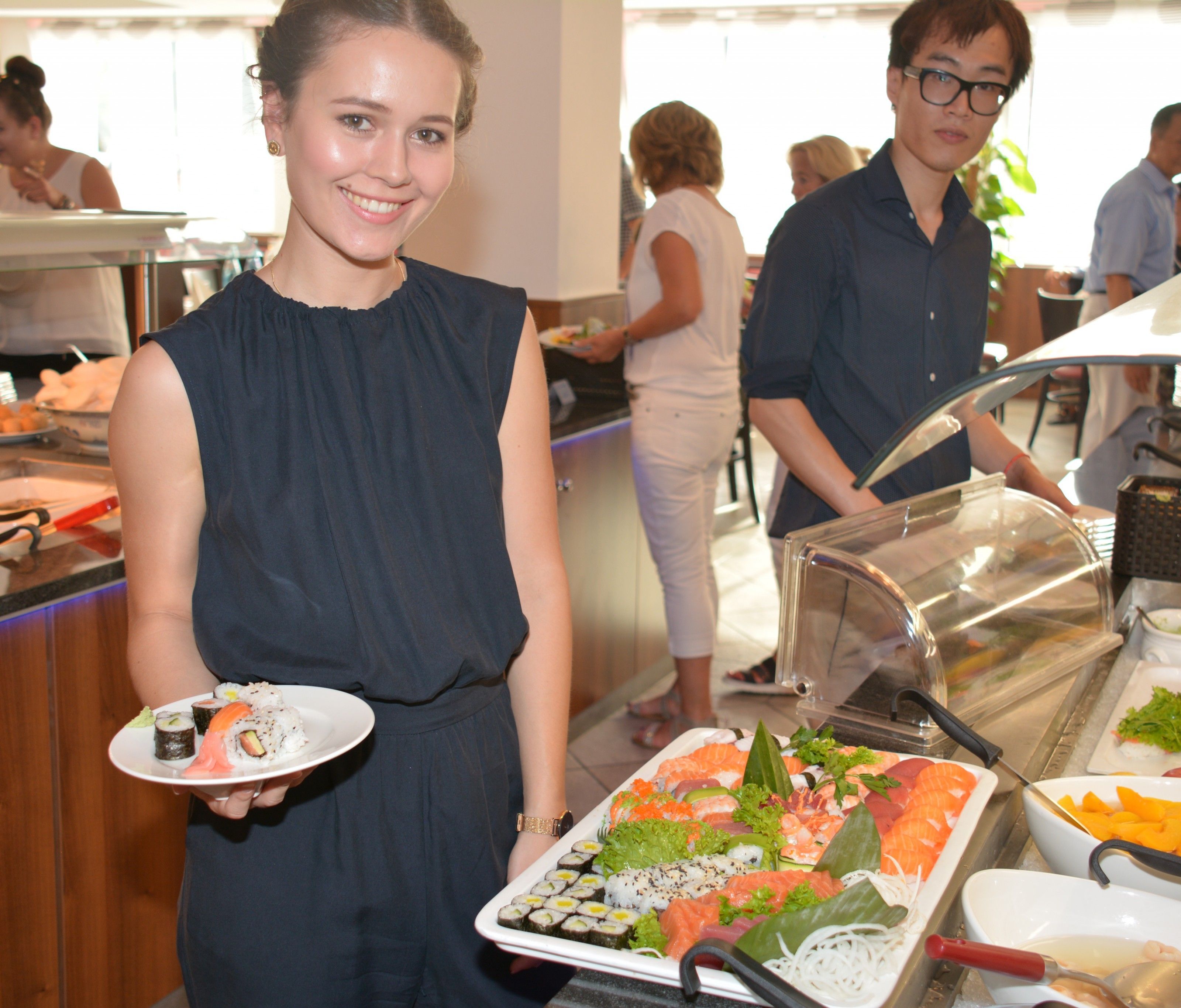 Vivian Wolff zählte zu den Eröffnungsgästen. Vivian Wolff zählte zu den Eröffnungsgästen.