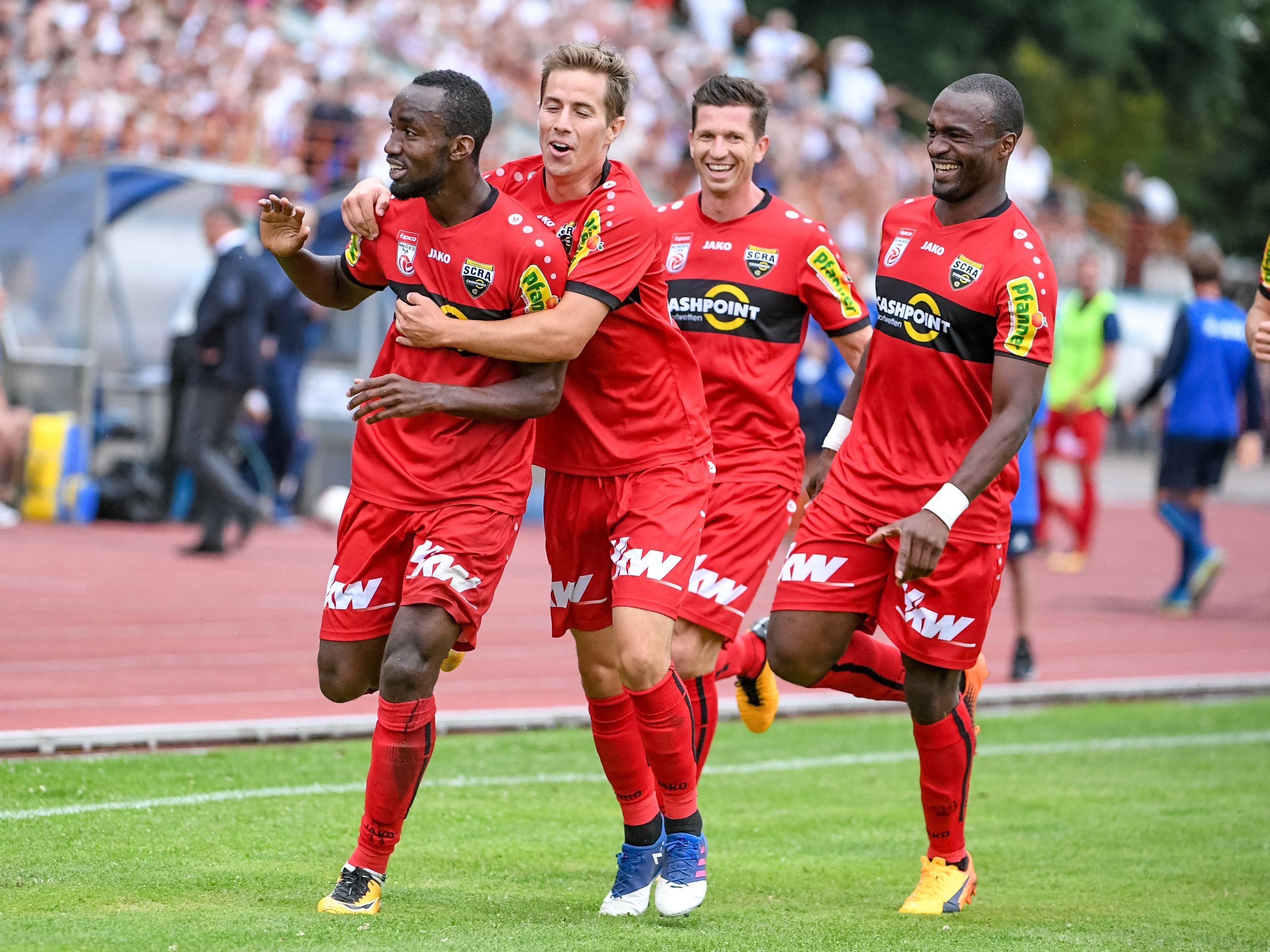 Altach steht nach dem heutigen Sieg in der 3. Quali-Runde. Altach steht nach dem heutigen Sieg in der 3. Quali-Runde.
