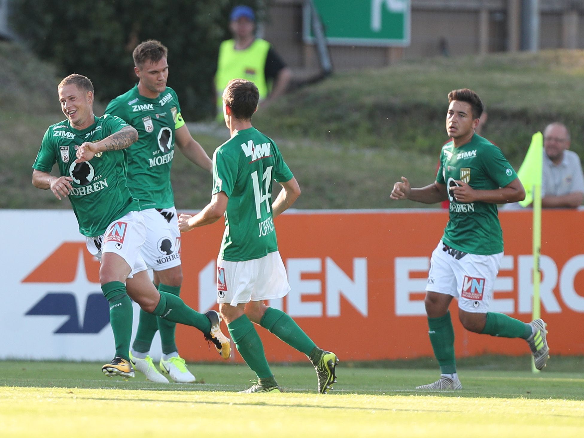 Die Austria durfte zum Saisonstart über einen Erfolg gegen den FAC jubeln. Die Austria durfte zum Saisonstart über einen Erfolg gegen den FAC jubeln.