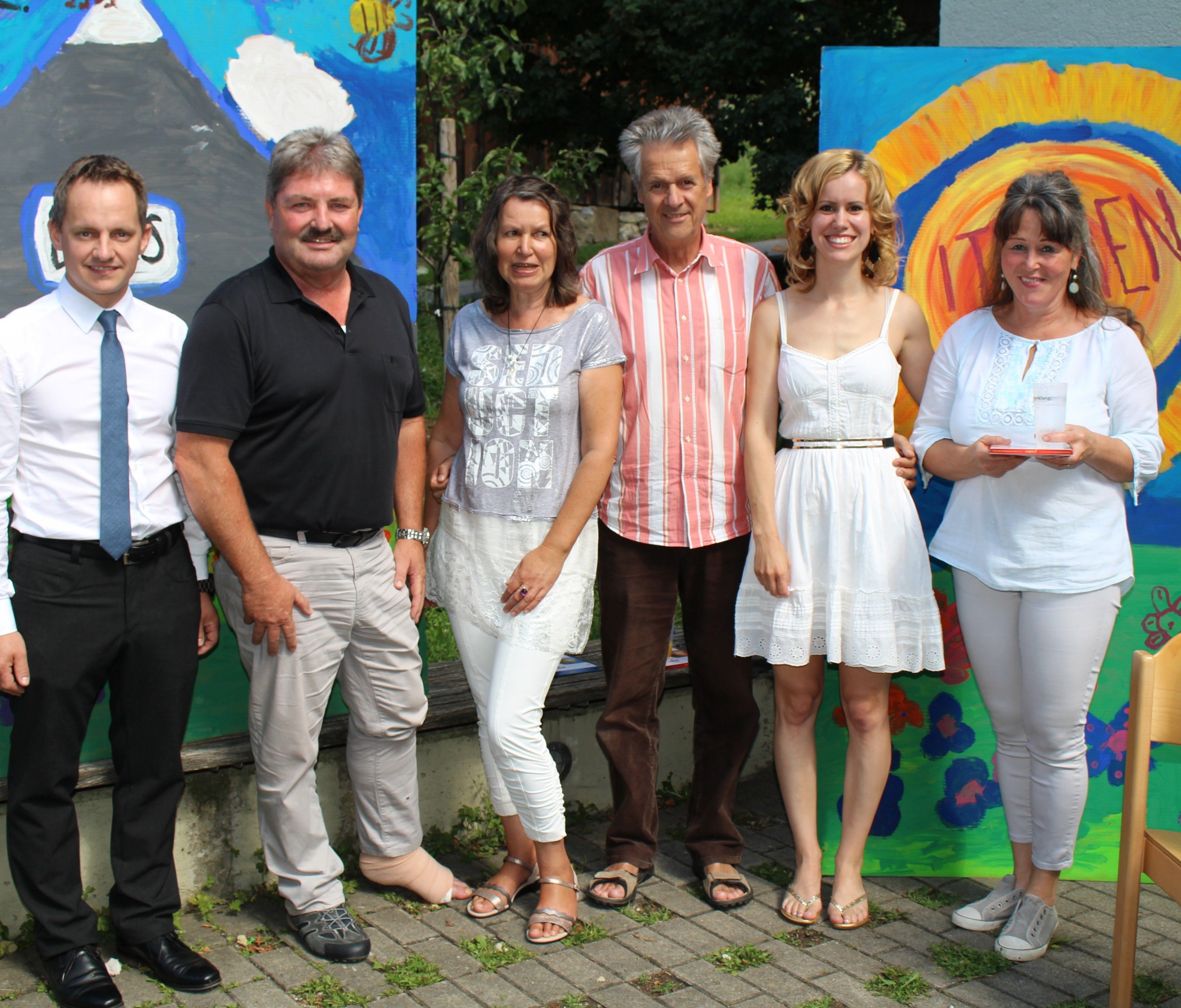 Vzbm. Robert Mähr, BM Gerold Mähr, Lydia Reisch, Manfred Dobler, Petra Friesli, Doris Walser Vzbm. Robert Mähr, BM Gerold Mähr, Lydia Reisch, Manfred Dobler, Petra Friesli, Doris Walser