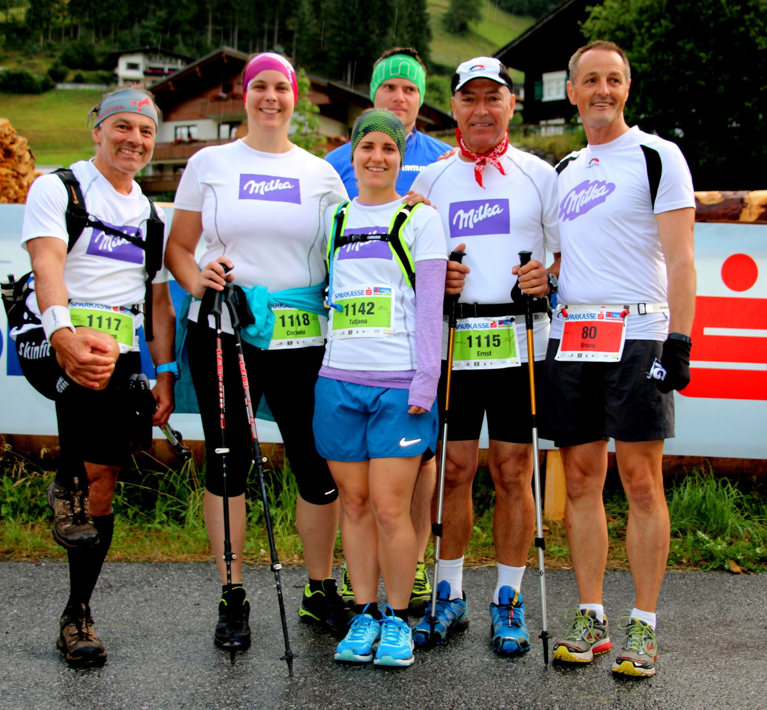 Seit 2003 beim Montafon Arlberg Marathon dabei, die Laufgruppe MILKA. Seit 2003 beim Montafon Arlberg Marathon dabei, die Laufgruppe MILKA.