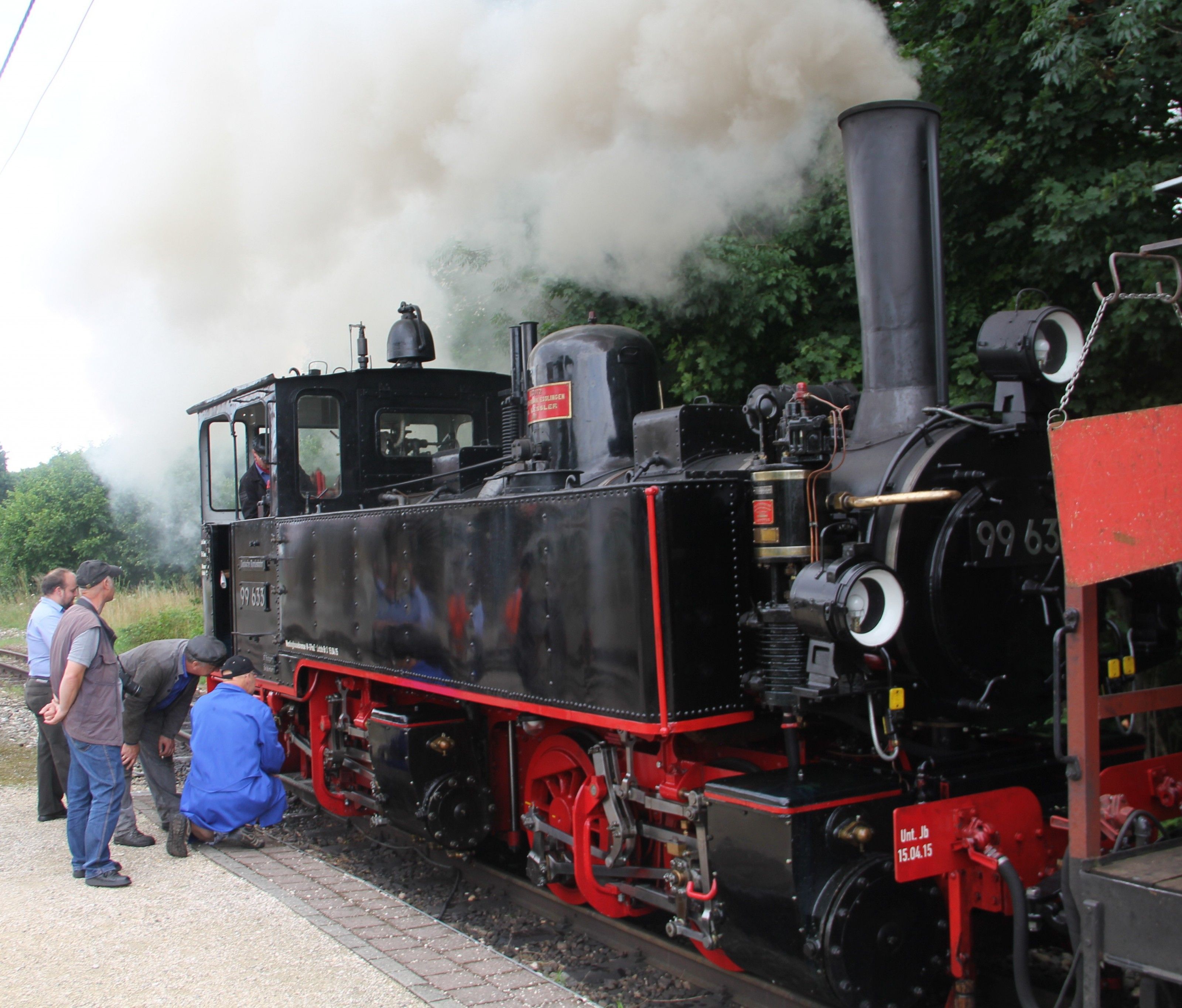 Göfner Seniorenringler unterwegs mit der „Oberschwäbischen Öchsle-Museumsbahn Göfner Seniorenringler unterwegs mit der „Oberschwäbischen Öchsle-Museumsbahn
