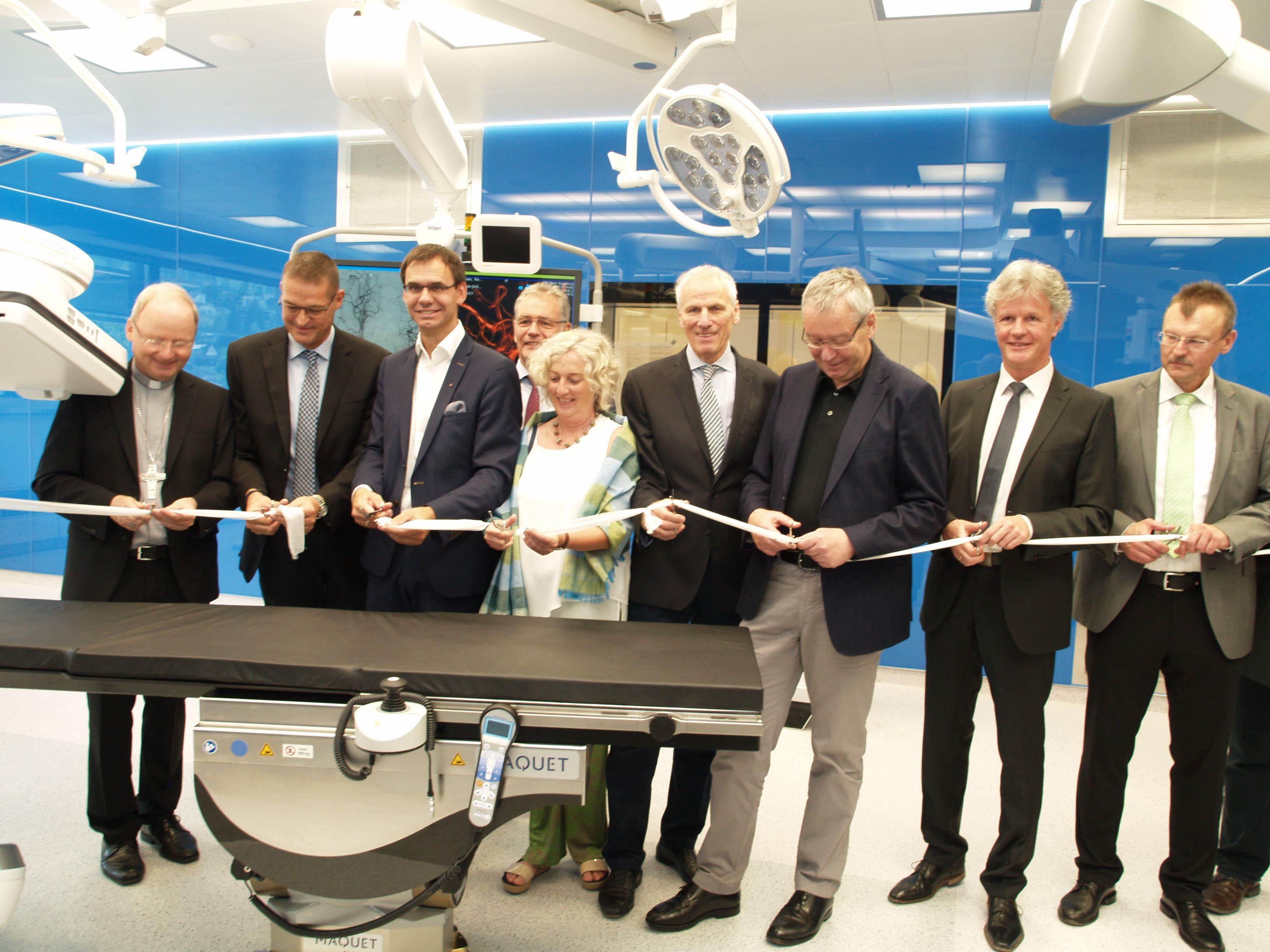 Das neue OP und Intensivzentrum am Schwerpunktkrankenhaus Feldkirch wurde feierlich eröffnet.