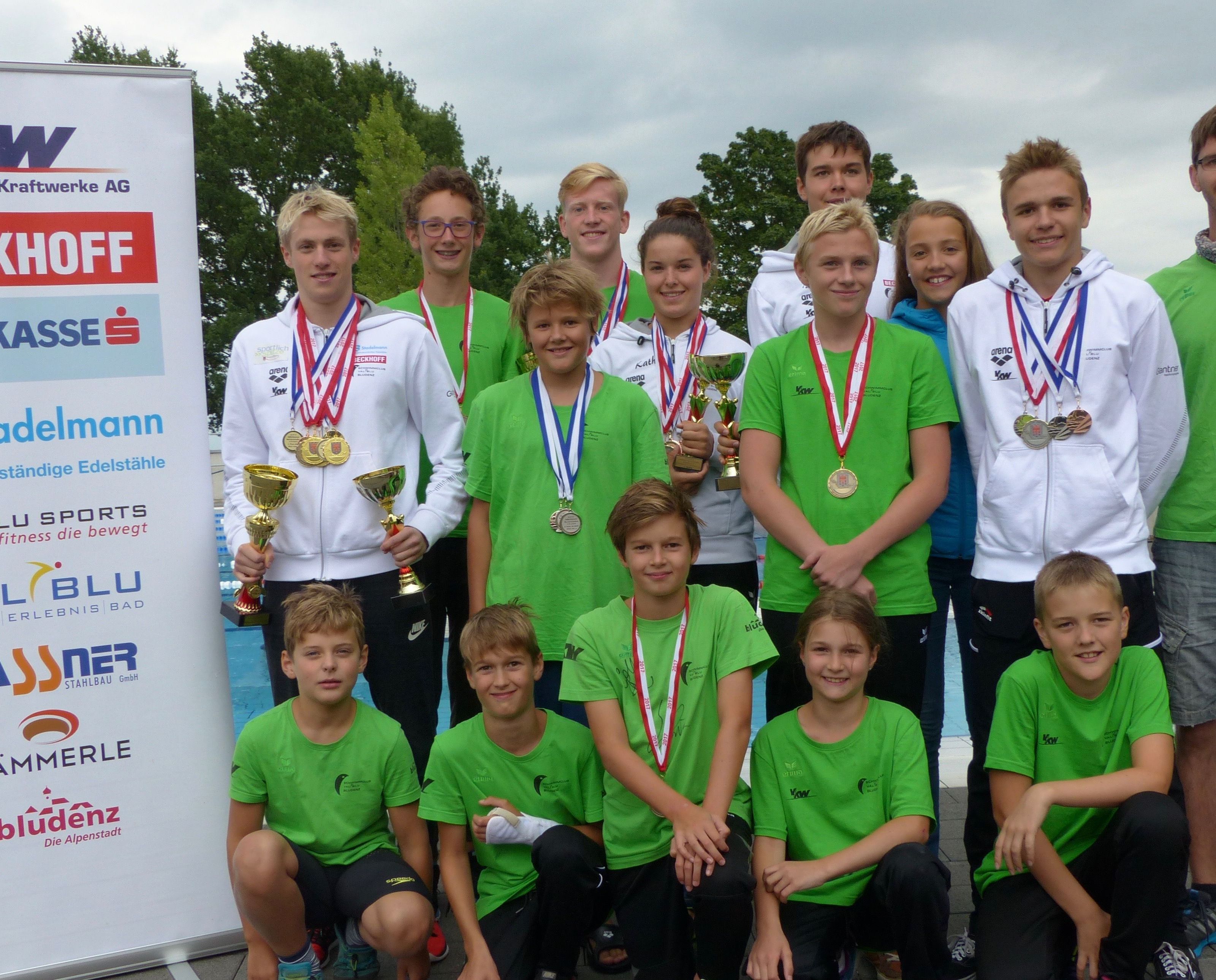 Städtle-Schwimmer überzeugten bei den Landesmeisterschaften Städtle-Schwimmer überzeugten bei den Landesmeisterschaften