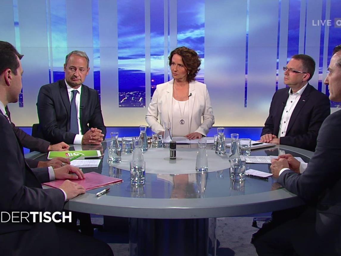 Der "Runde Tisch" am Donnerstag Abend in ORF 2.