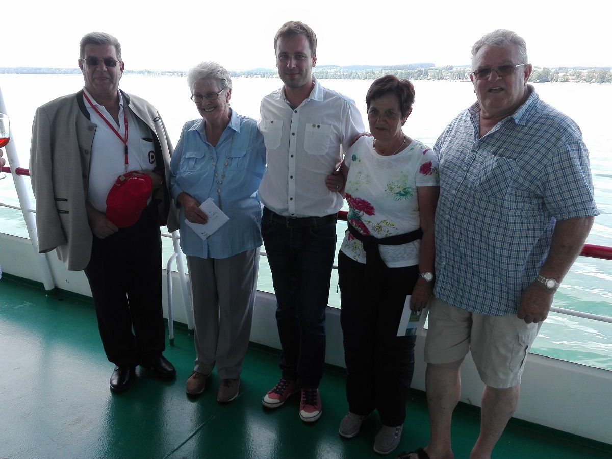 Eindrucksvolle PVÖ-Schifffahrt nach Friedrichshafen Eindrucksvolle PVÖ-Schifffahrt nach Friedrichshafen
