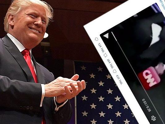 Donald Trump und seine Tweets sorgen für immer noch mehr Ärger zwischen Präsident und Medien.