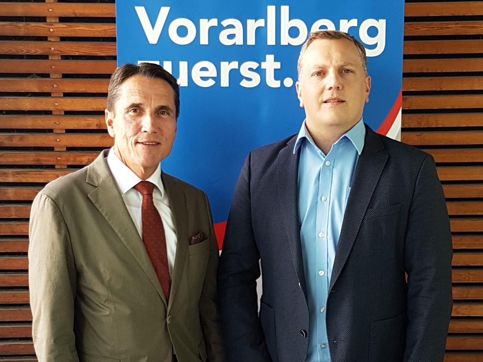 Reinhard Bösch führt die Landesliste an - Bundesrat Christoph Längle steht im Regionalwahlkreis Vorarlberg Süd an erster Stelle.
