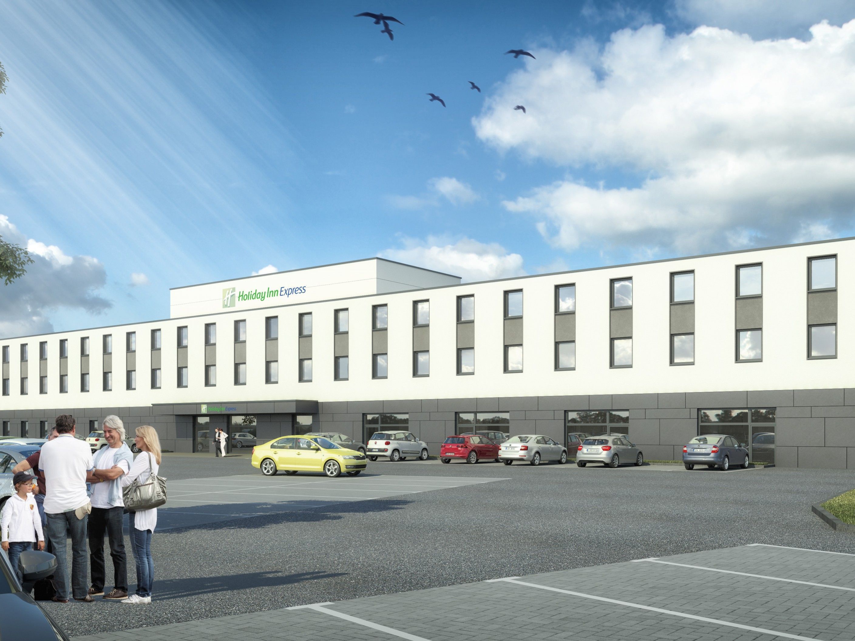 i+R errichtet das Holiday Inn Express in Ringsheim mit 131 Zimmern bis August 2018. i+R errichtet das Holiday Inn Express in Ringsheim mit 131 Zimmern bis August 2018.