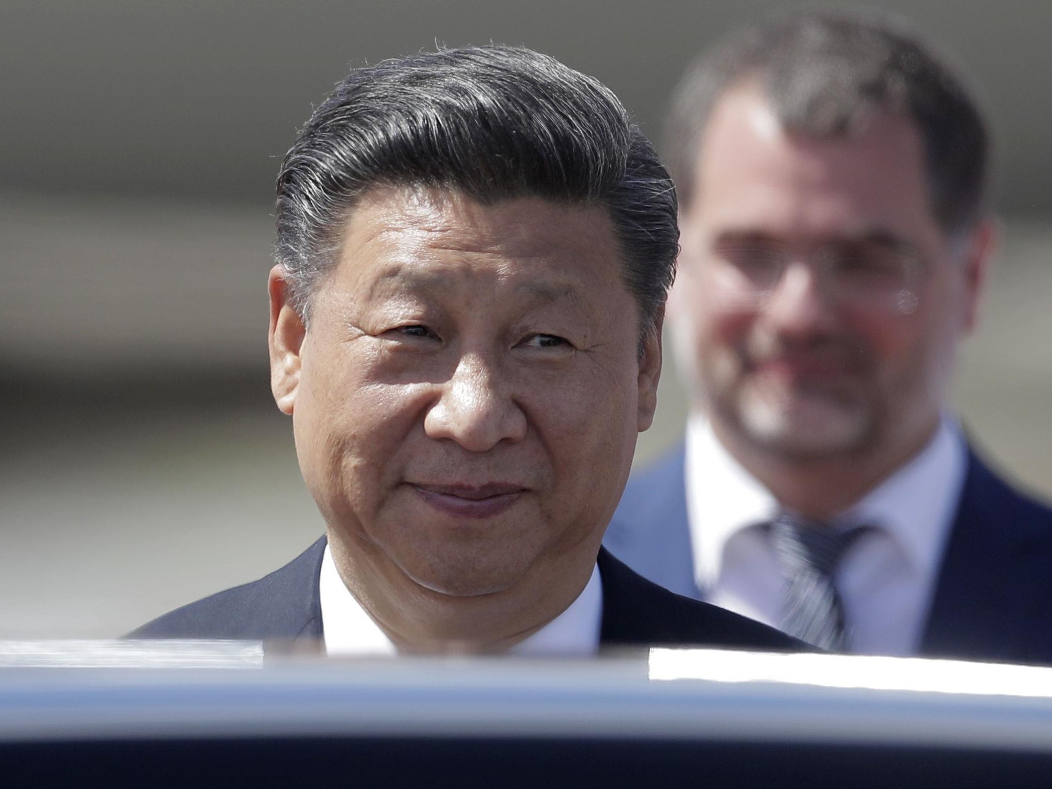 Xi Jinping fühlt sich bedroht, von Winnieh Pooh.