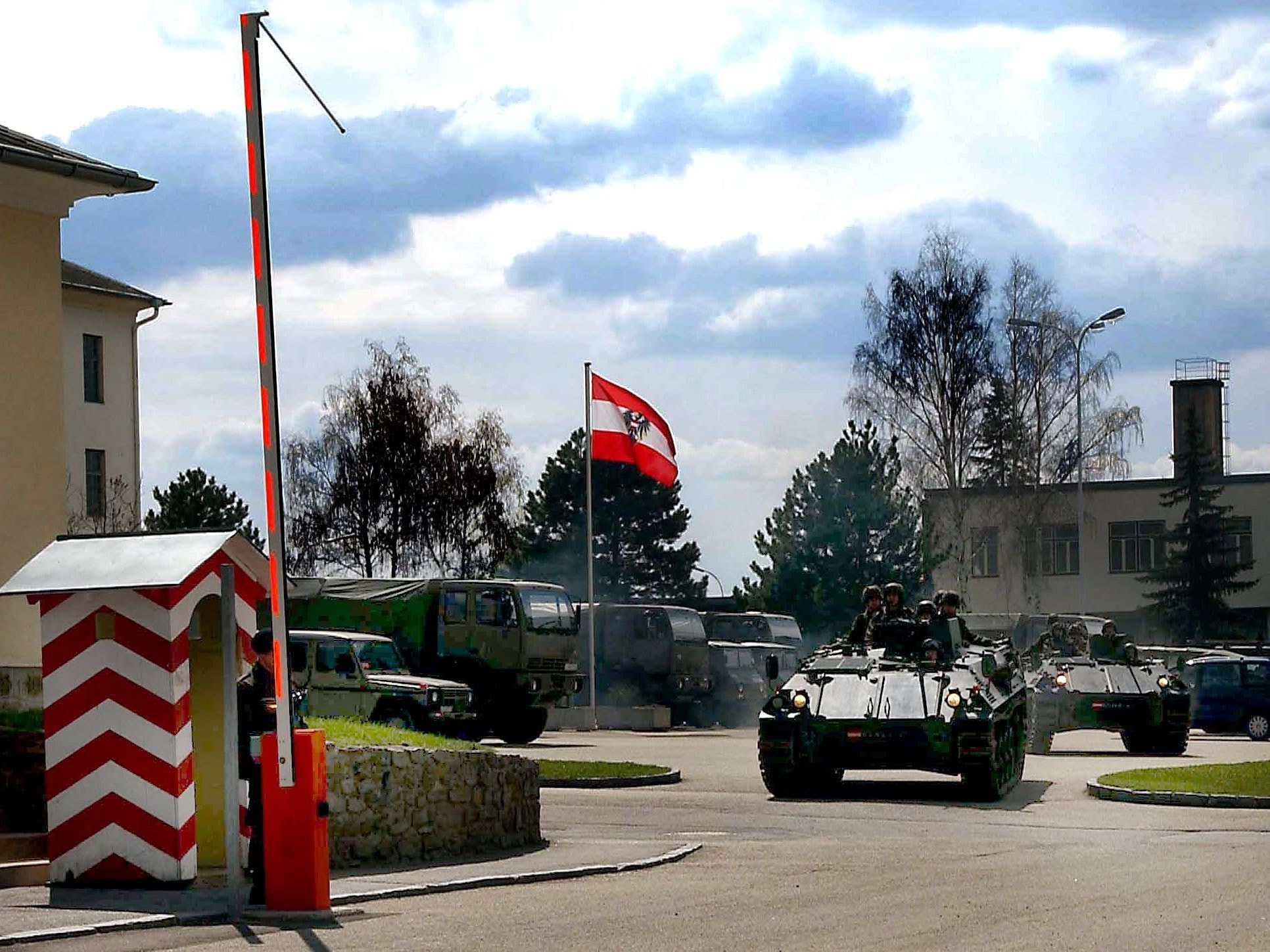 Die Horner Kaserne. Die Horner Kaserne.