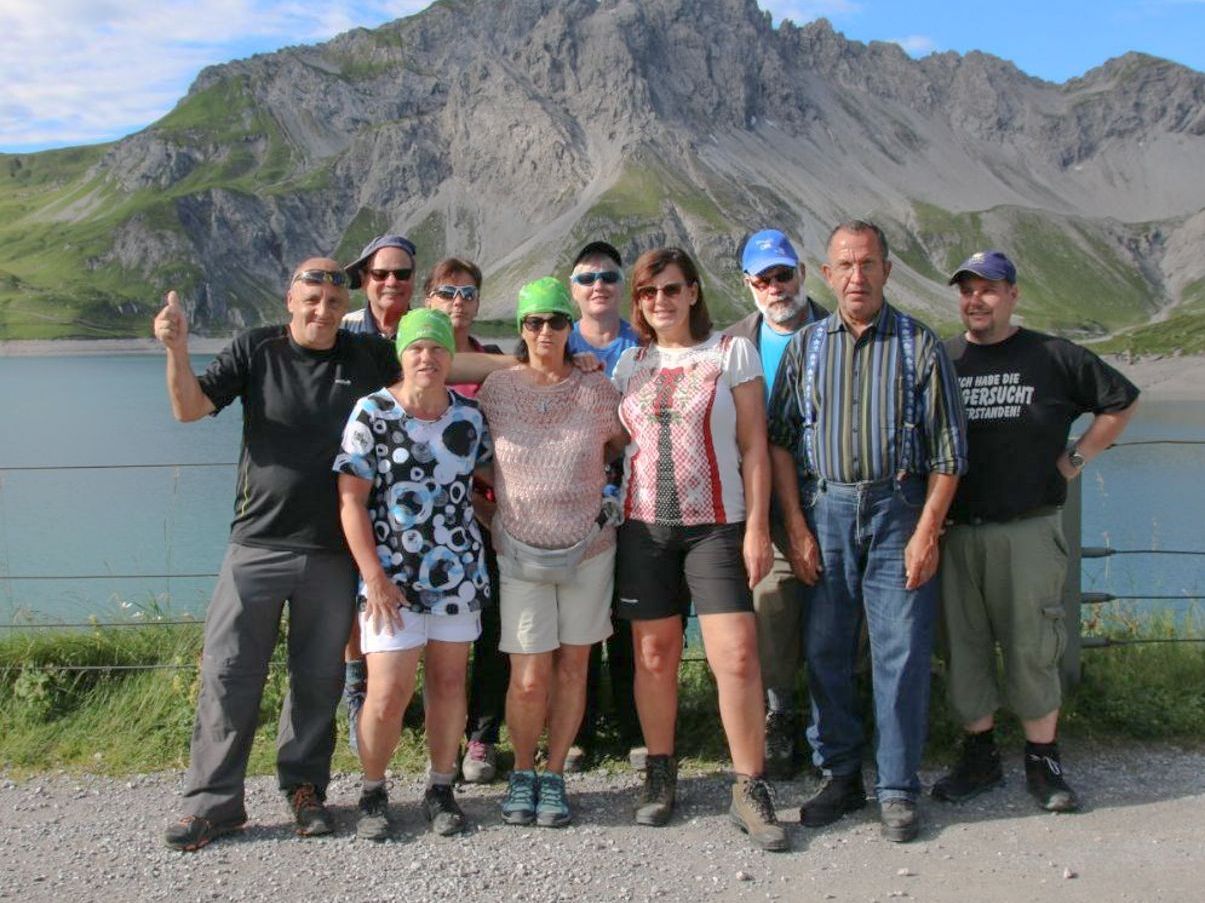 Wochenendausflug der Naturfreunde-Fotogruppe auf den Lünersee. Wochenendausflug der Naturfreunde-Fotogruppe auf den Lünersee.