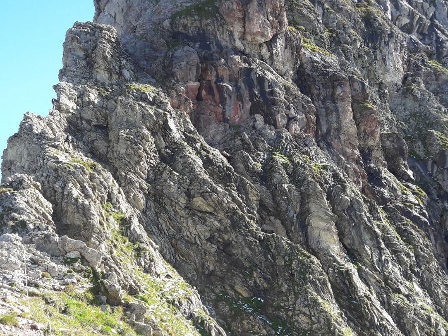 Zimba, Alpenvereinstour am 12. August 2017 Zimba, Alpenvereinstour am 12. August 2017