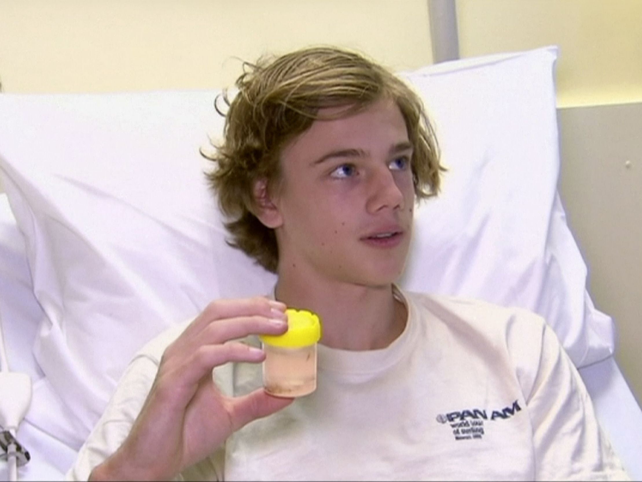 Sam Kanizay ist wieder auf dem Weg der Besserung. Sam Kanizay ist wieder auf dem Weg der Besserung.