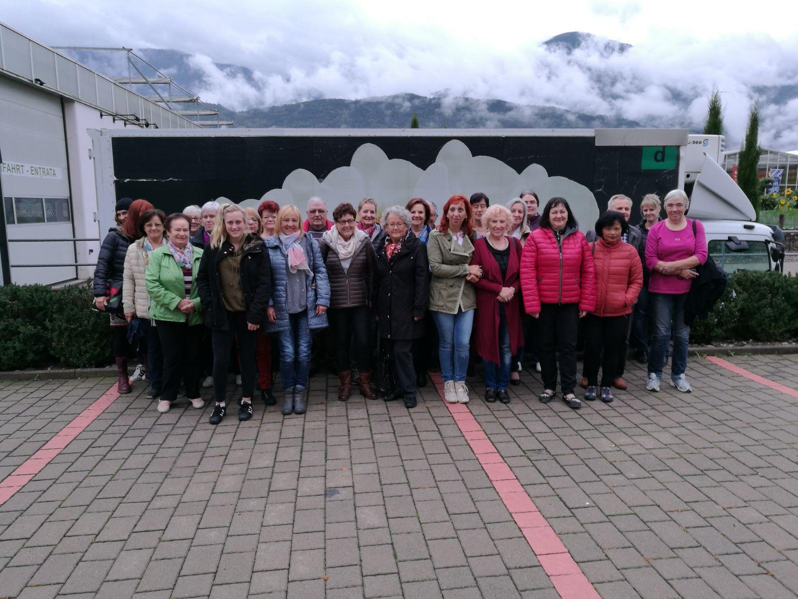 Die SPÖ-Frauen von Bludenz auf Fahrt nach Südtirol