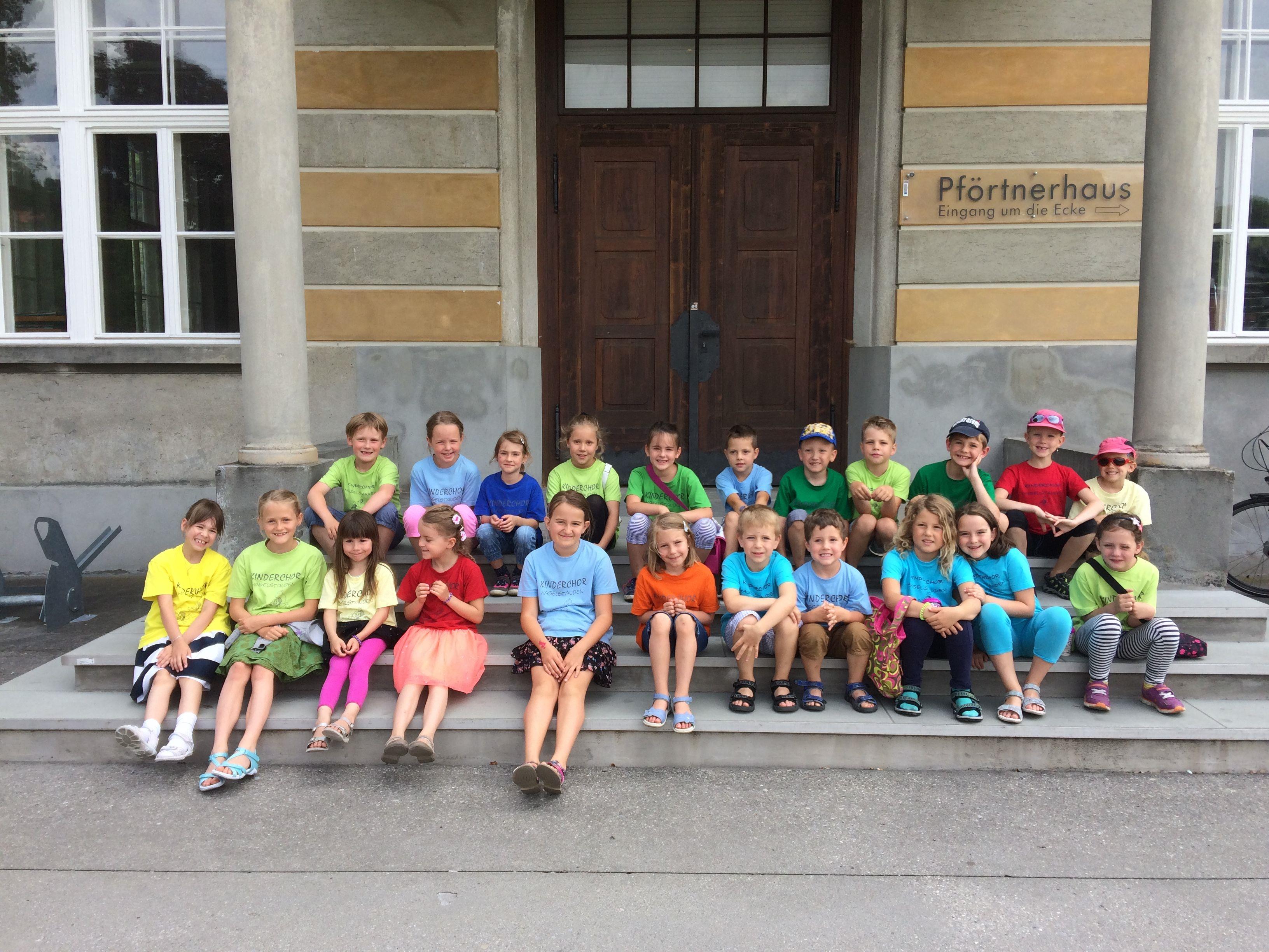 Kinderchor Haselstauden beim Wertungssingen 2017 in Feldkirch