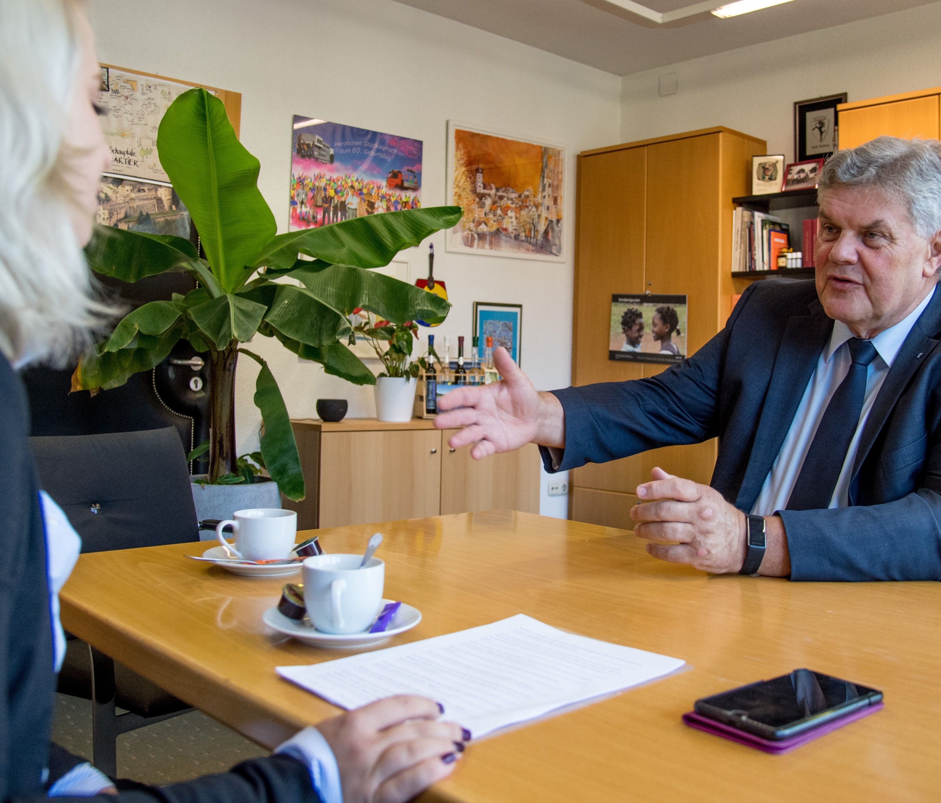 Ungeplante Karriere: „Dass ich das Amt des Bürgermeisters von vornherein angestrebt habe, war nicht der Fall.“ Ungeplante Karriere: „Dass ich das Amt des Bürgermeisters von vornherein angestrebt habe, war nicht der Fall.“